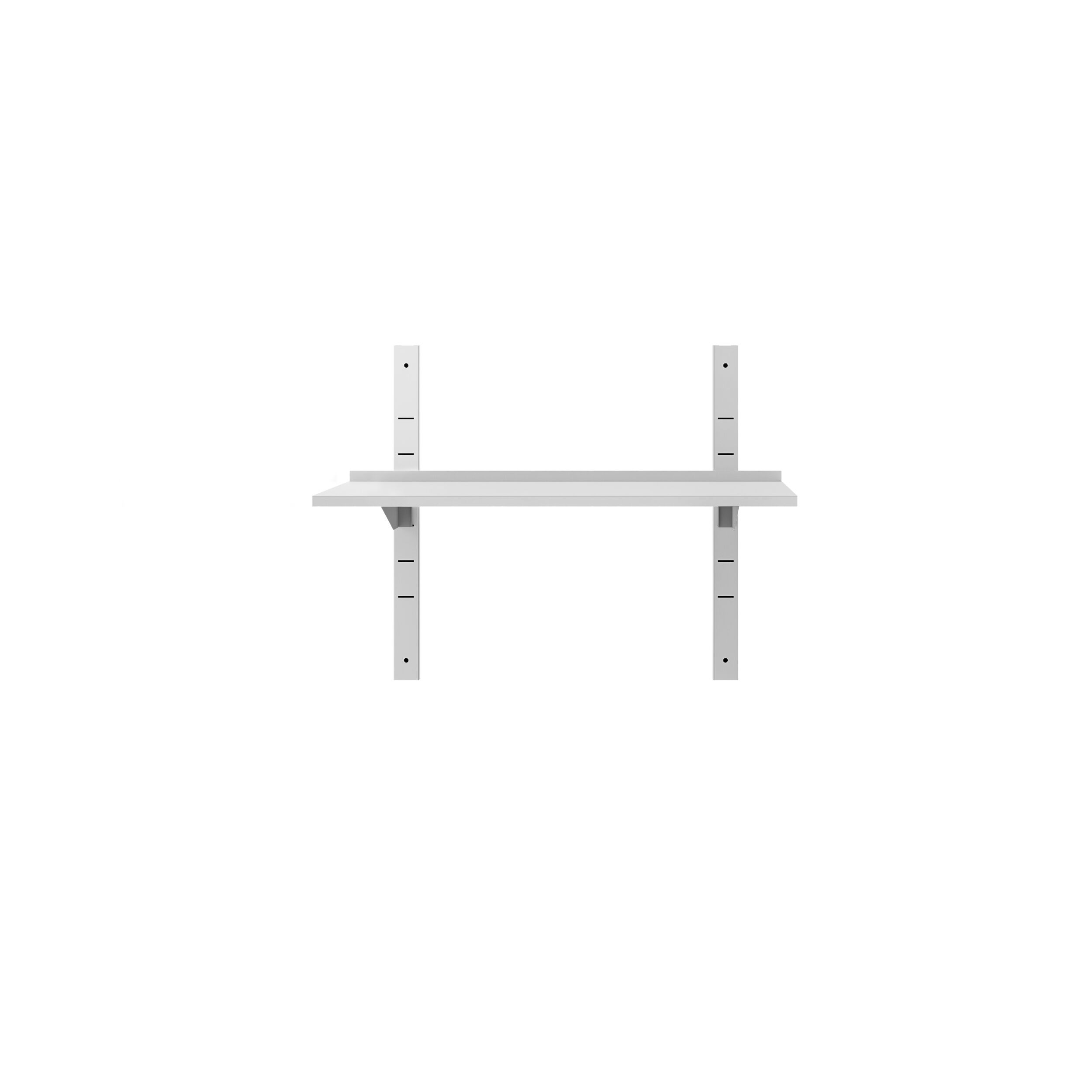 Étagère murale ECO en inox - 1000 × 400 mm - avec 3 étages