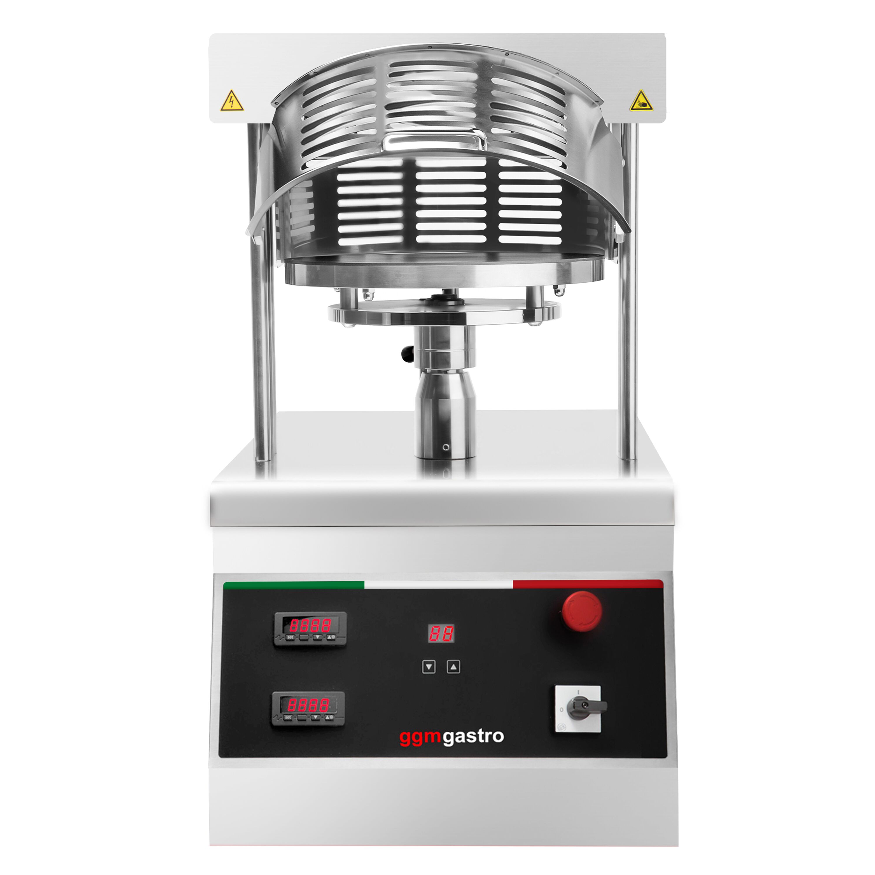 Presse à pizza - pour fonds de pizza Ø 330 mm - quantité de pâte max. 130 - 250 g