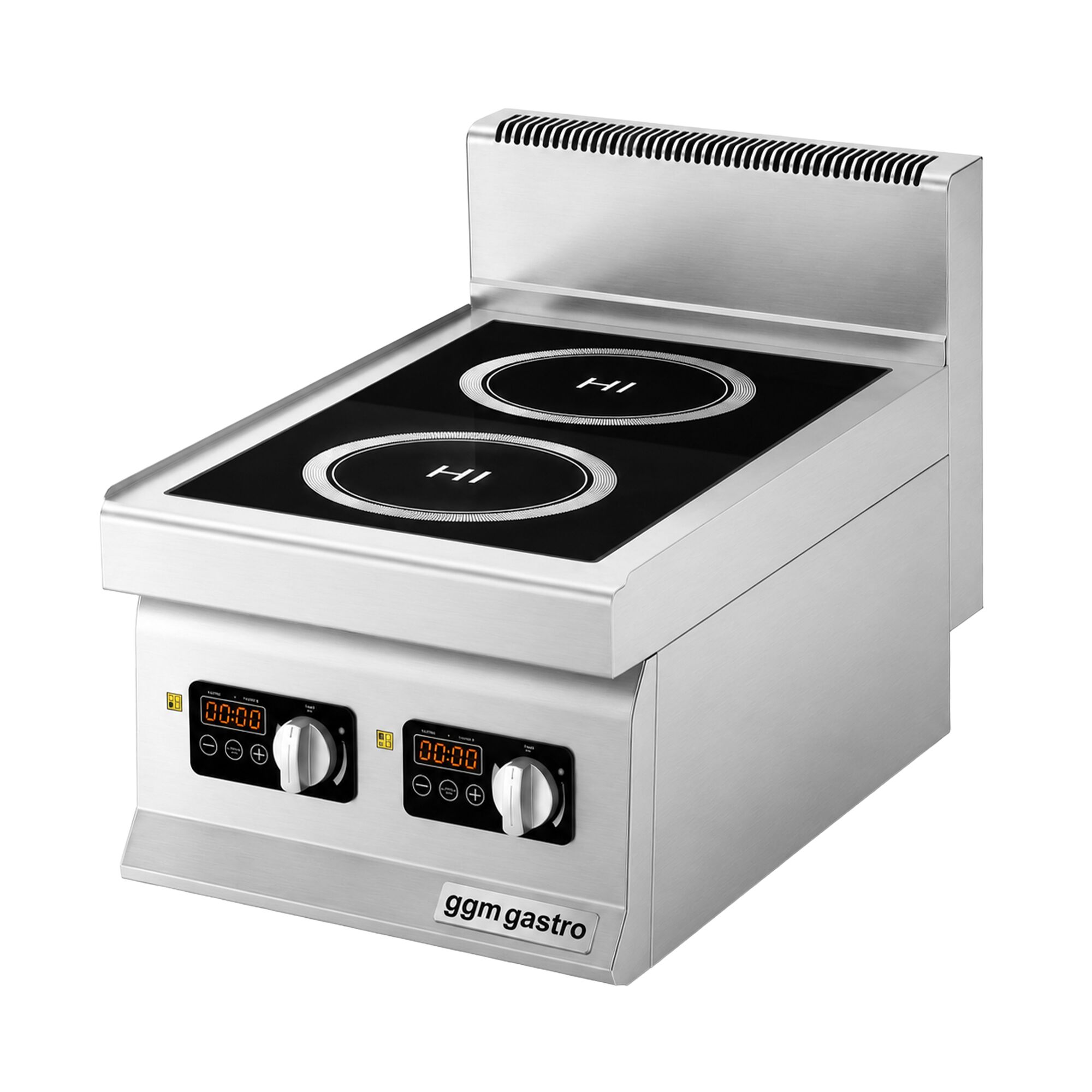 Réchaud à induction à poser - 6kW - 2 foyers