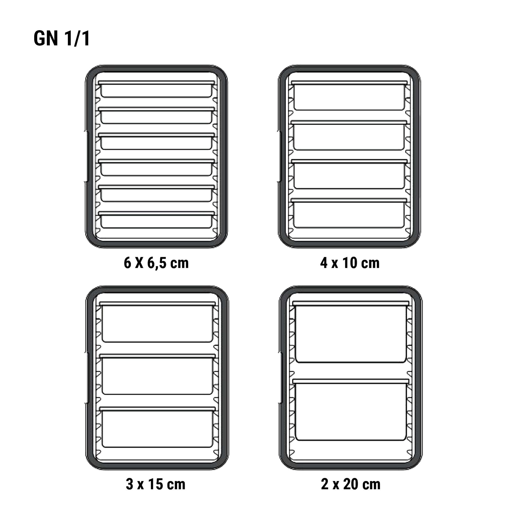 Cambro | ULTRA CAMCARTS® - Conteneurs thermiques pour 8x GN 1/1 - Bleu ardoise        