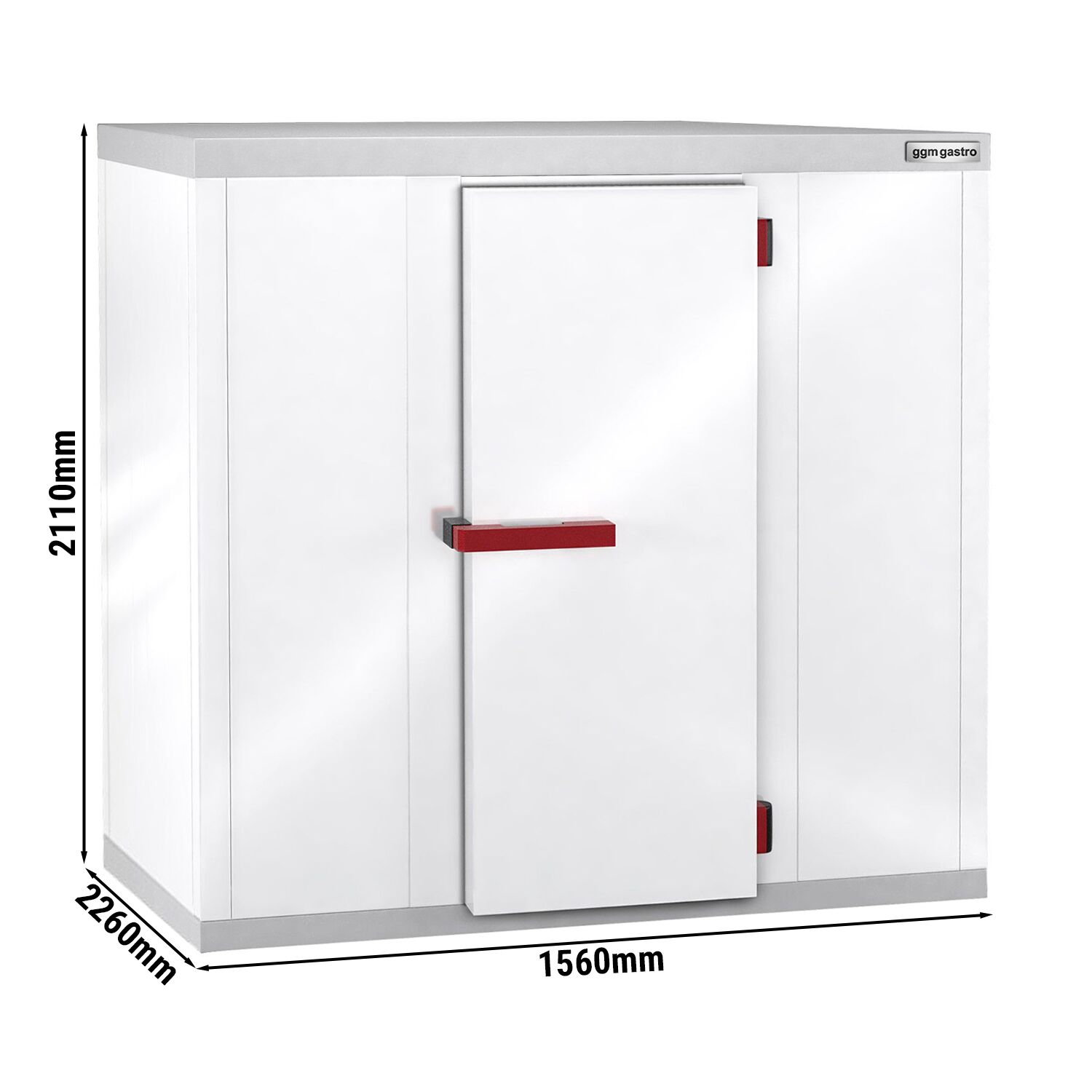Chambre froide - 1560 x 2260 mm - 5,73 m³