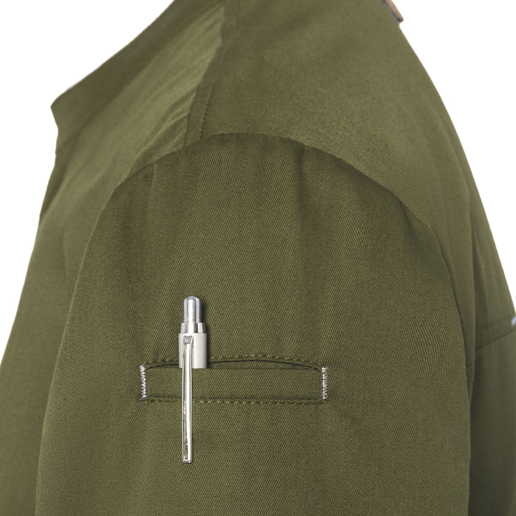 KARLOWSKY | GREEN-GENERATION Chef Jacket – Moss Green - Size 46 - Recycled Polyester