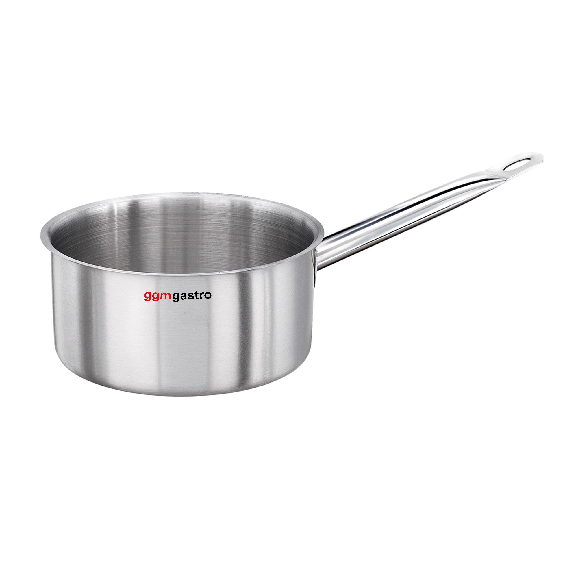 Casserole - Acier Inoxydable - 2,2 L - Ø 160 mm - Compatible Induction
