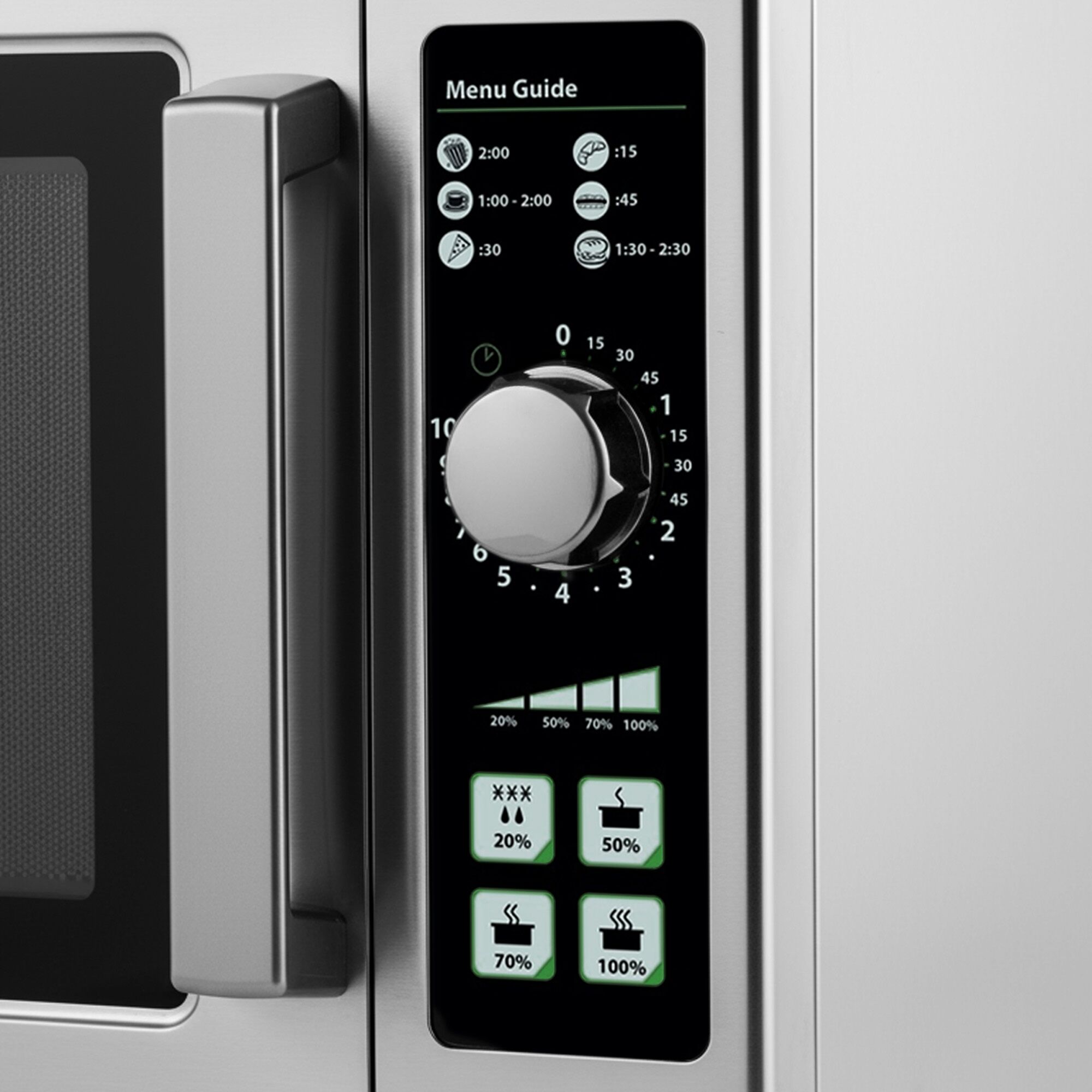 Micro-ondes – 34 litres – 1,1 kW – Manuel