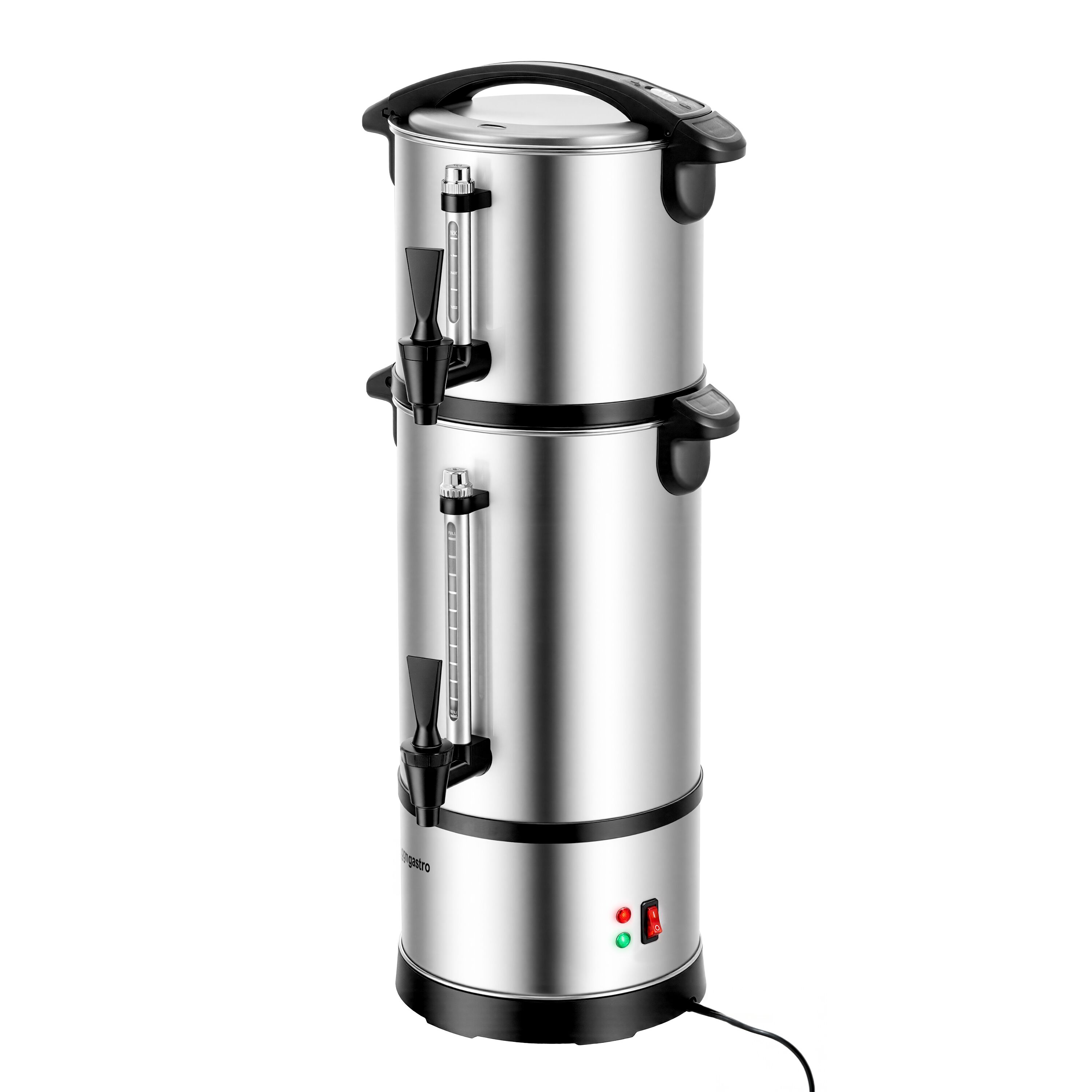 Commercial Coffee Percolator - Manual Fill - 6L - 1.2kW - approx 40 cups