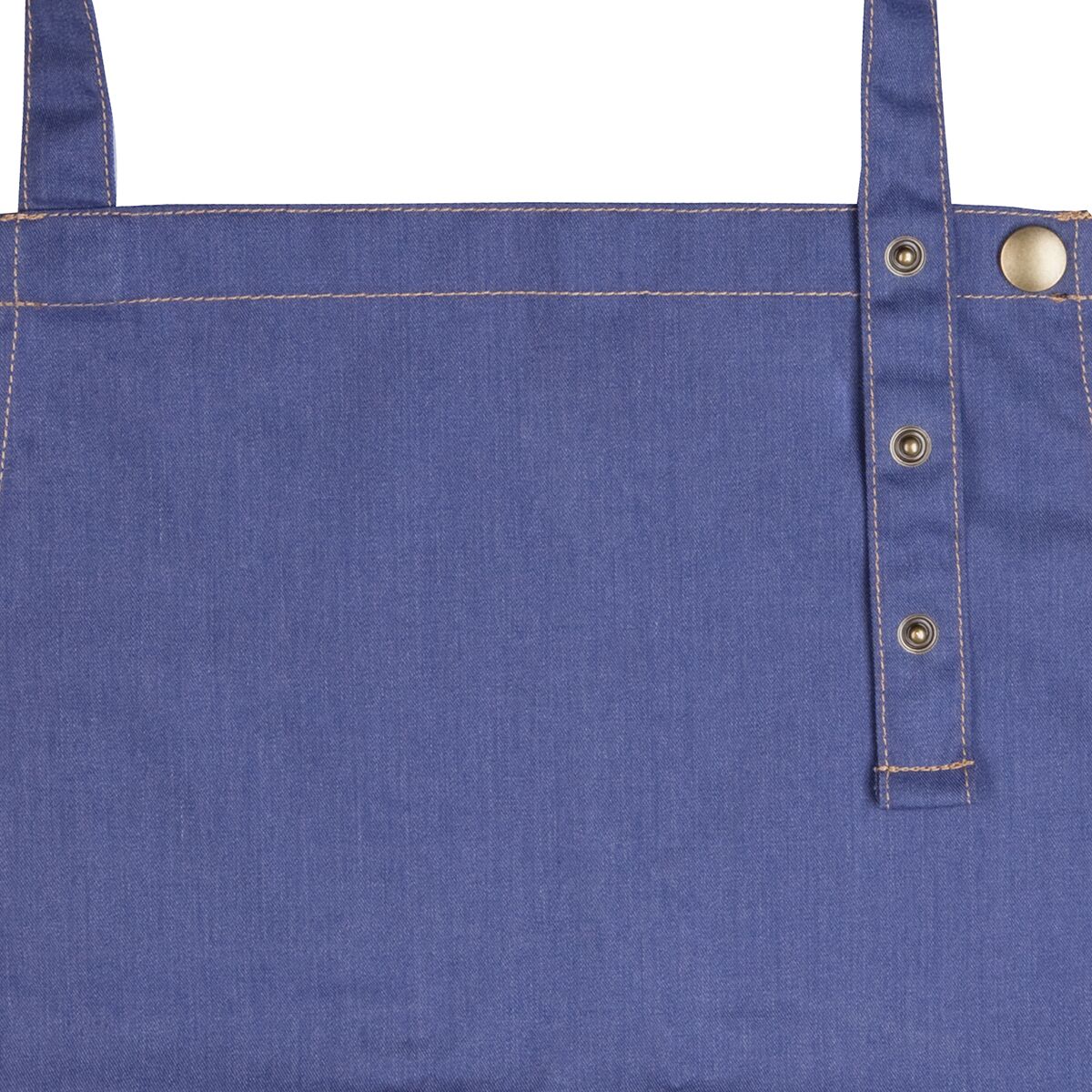 (6 pièces) KARLOWSKY | Tablier à bavette style jeans - Vintage Blue