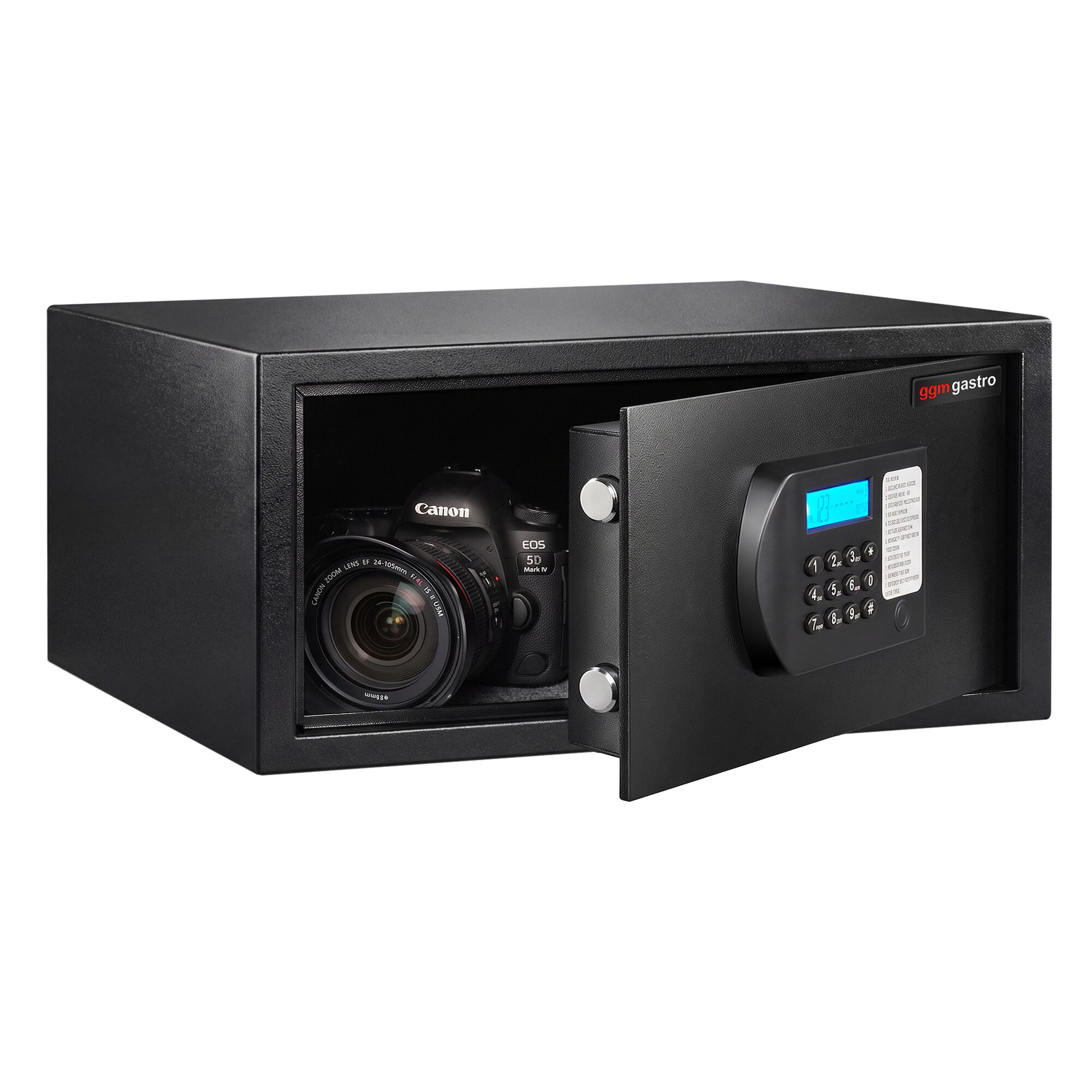 Coffre-fort électronique de chambre – avec écran LCD – 3 modes d'ouverture