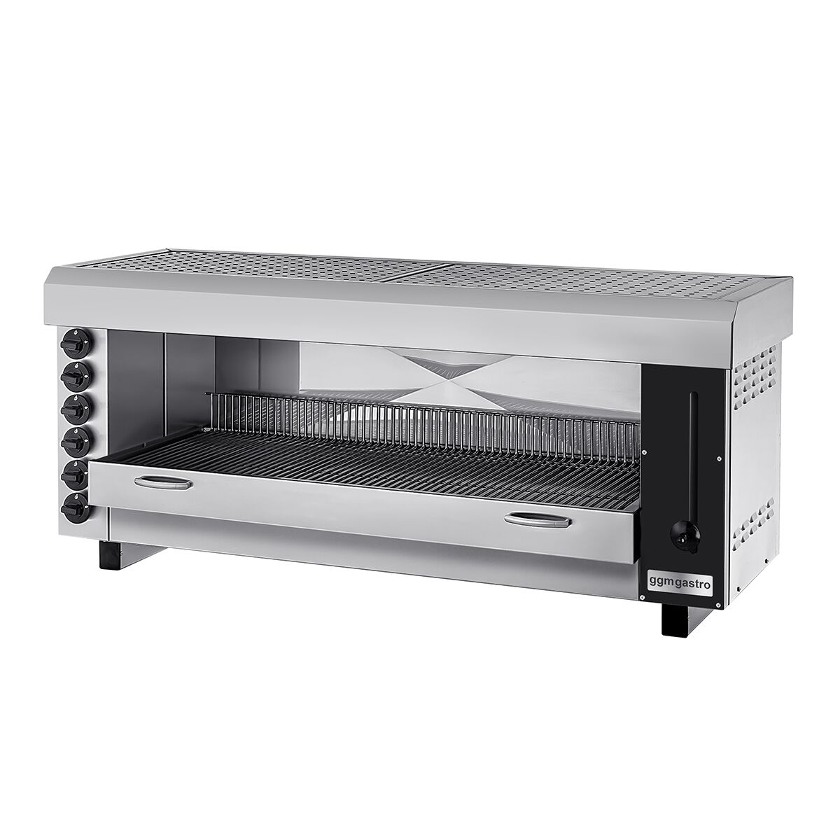 Gas Pita Ofen / Salamander PRO - 19,5 kW - 6 Gasbrenner