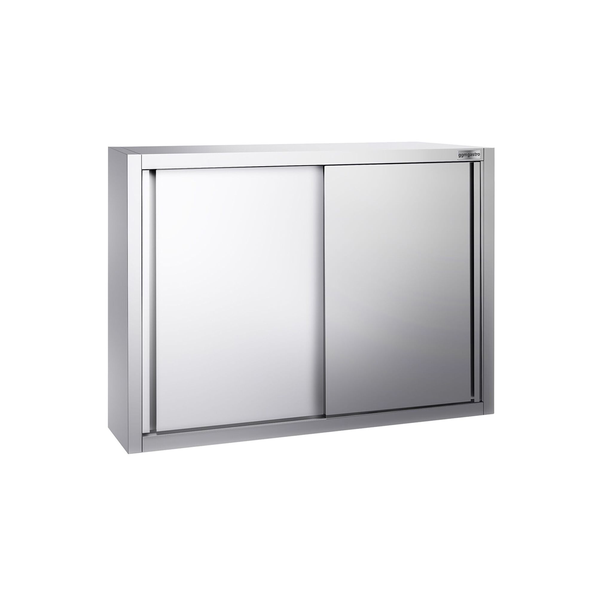 Armoire murale en acier inoxydable PREMIUM - 1000x400mm - avec portes coulissantes - 1000mm de haut