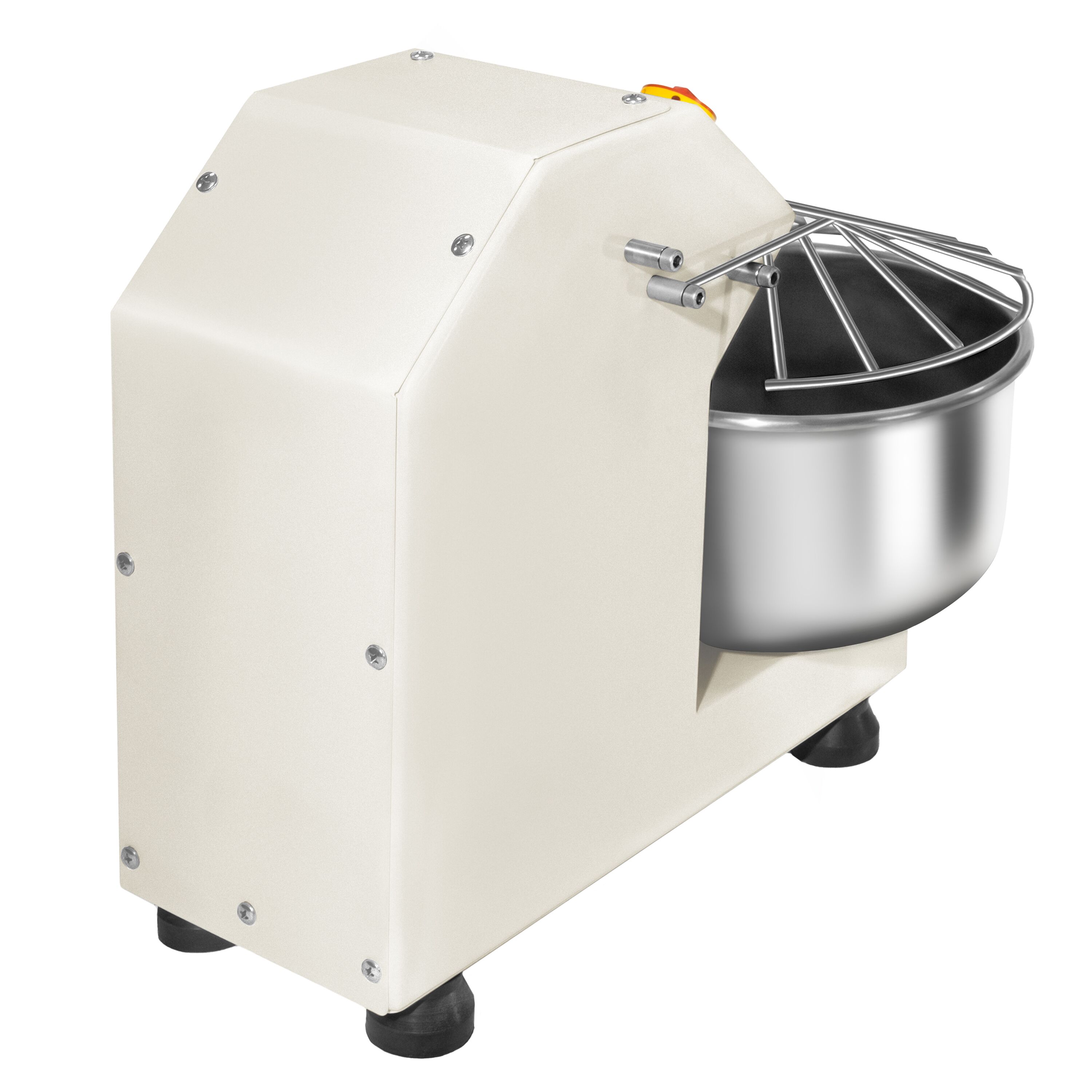Pétrin à Pâte / Pétrin à spirale - 16 Litres / 5 kg - avec Cuve Fixe - 230 V
