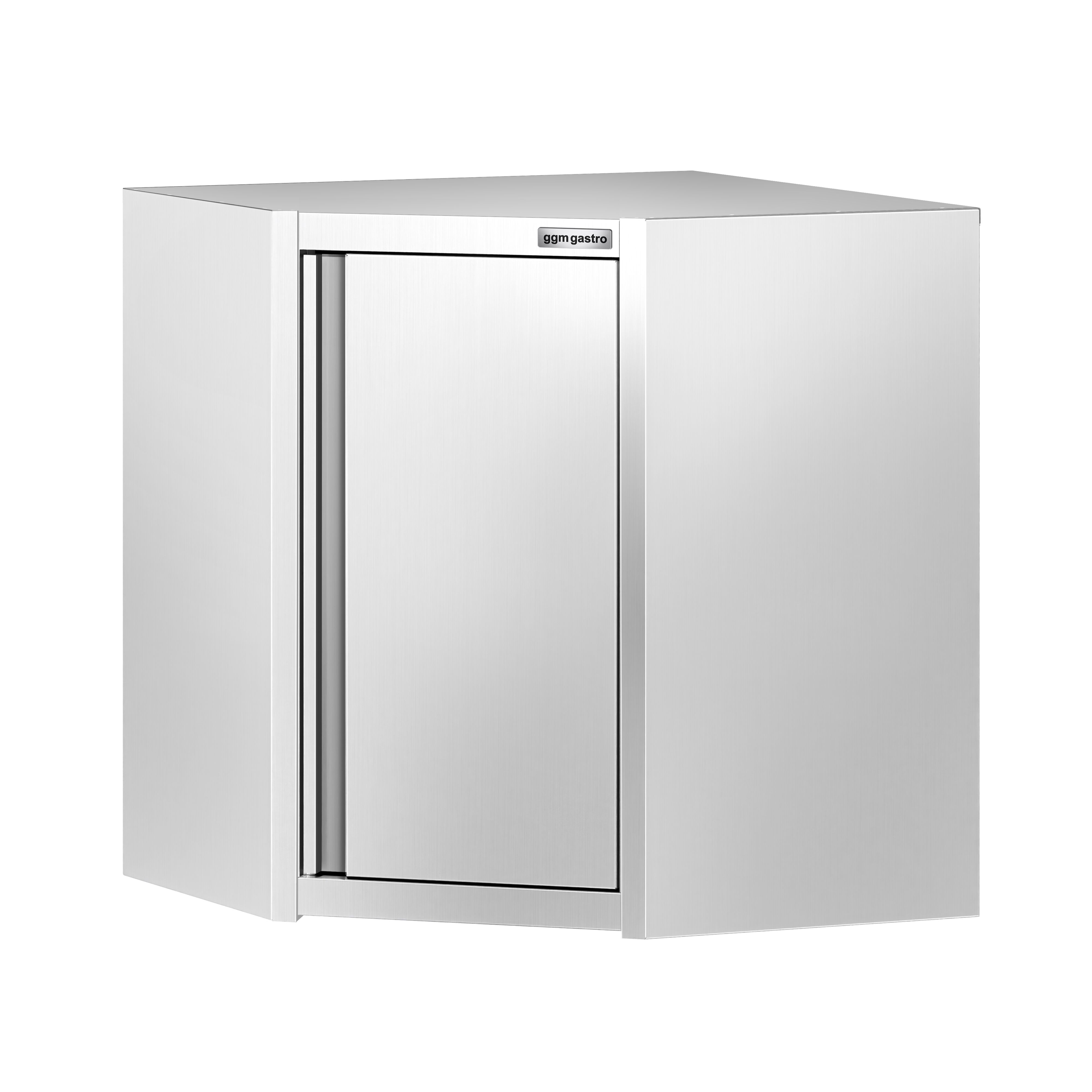 Armoire murale en acier inoxydable - 700x700mm - avec porte battante - 660mm de haut