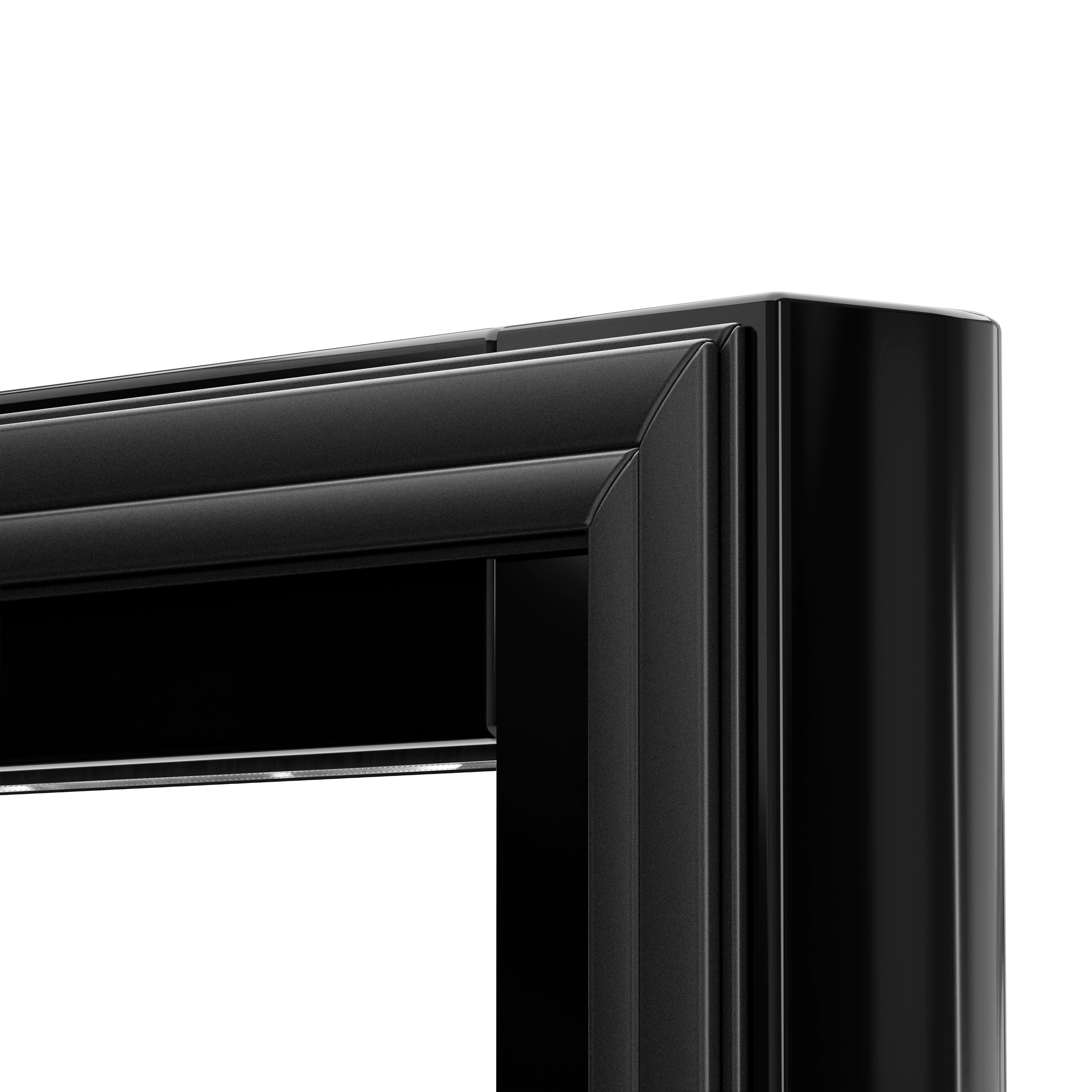 Vitrine réfrigérée à boissons - 1500mm - 1500 L - 3 portes vitrées - éclairage LED - Noir - +1 à +9 °C