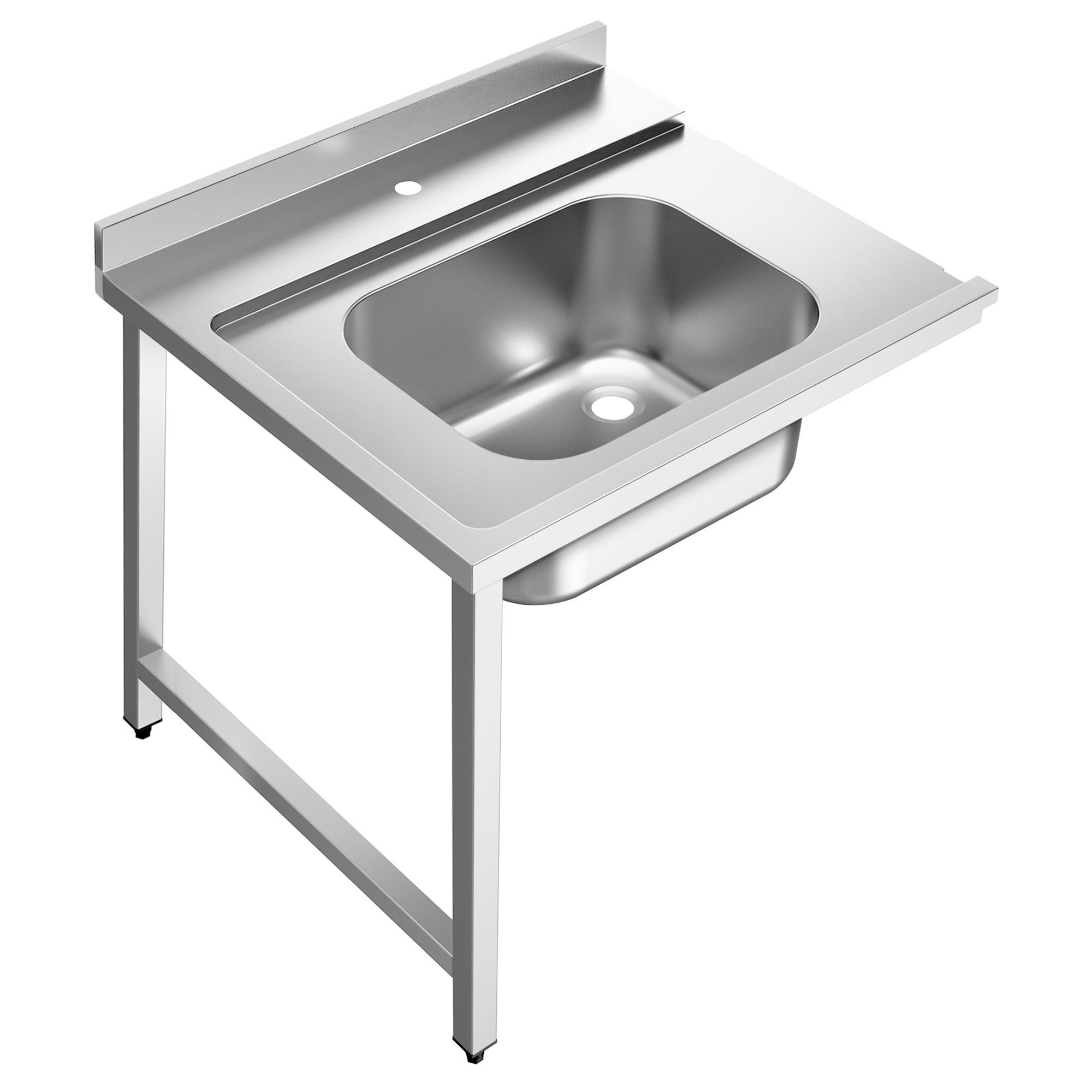 Table d’entrée pour lave-vaisselle - 800mm - Montage à gauche - avec 1 bac - pour DSHI1080WD