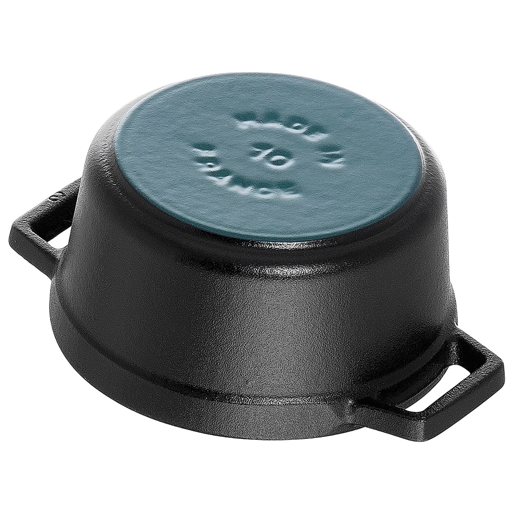 STAUB | Mini Cocotte Round Enamelled Cast Iron Casserole Dish – Ø10 cm – Black