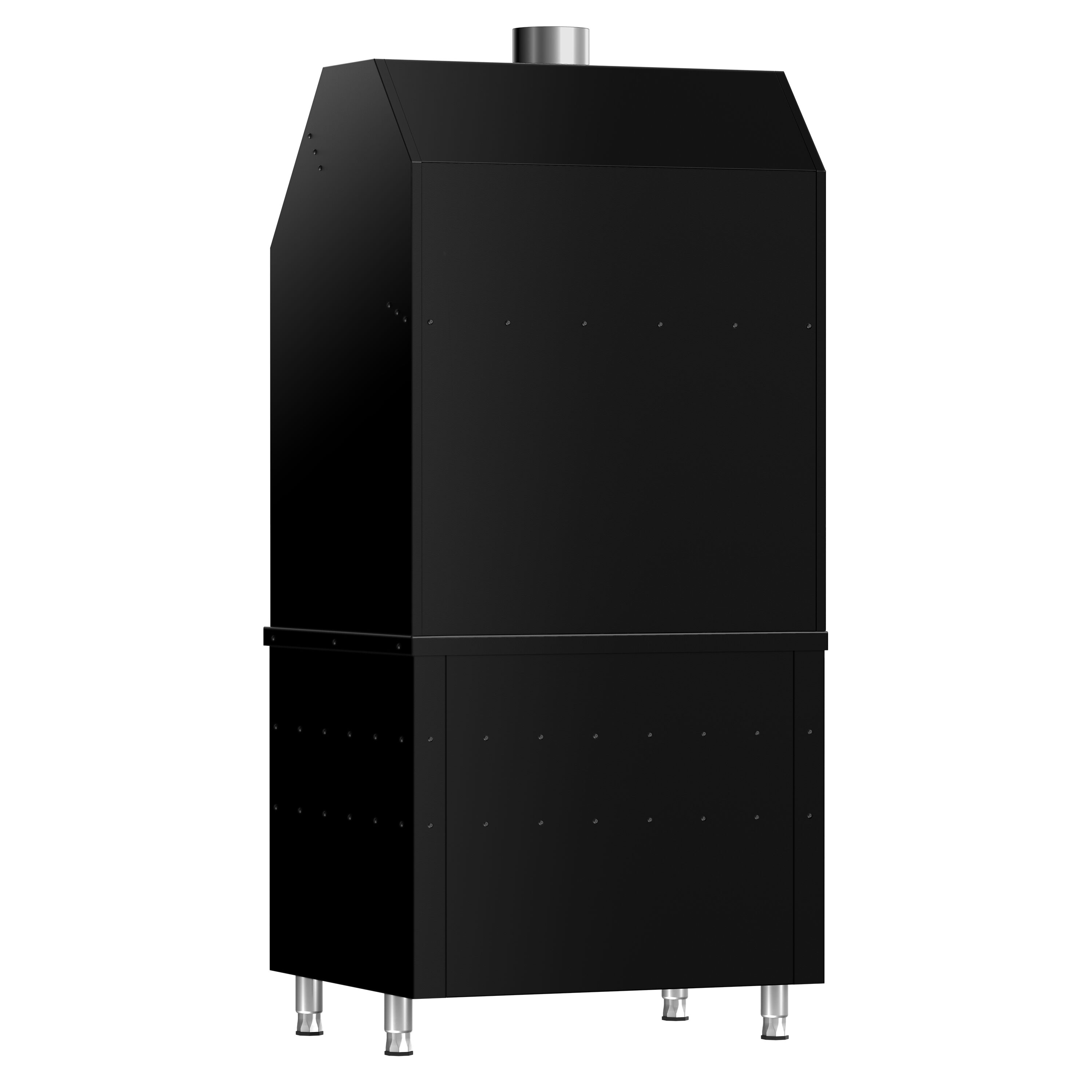 Neutral Element for Charcoal & Gas Grill - 960x890x2150mm - Black - compatible with KGE800 & GGE800