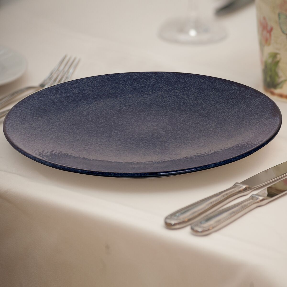 (5 pièces) KIRYU - Assiette - Plate - Ø 275 mm - Bleu