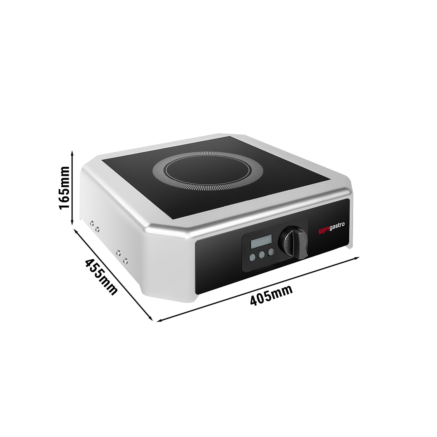 Réchaud à induction à poser - 3kW - 1 foyer