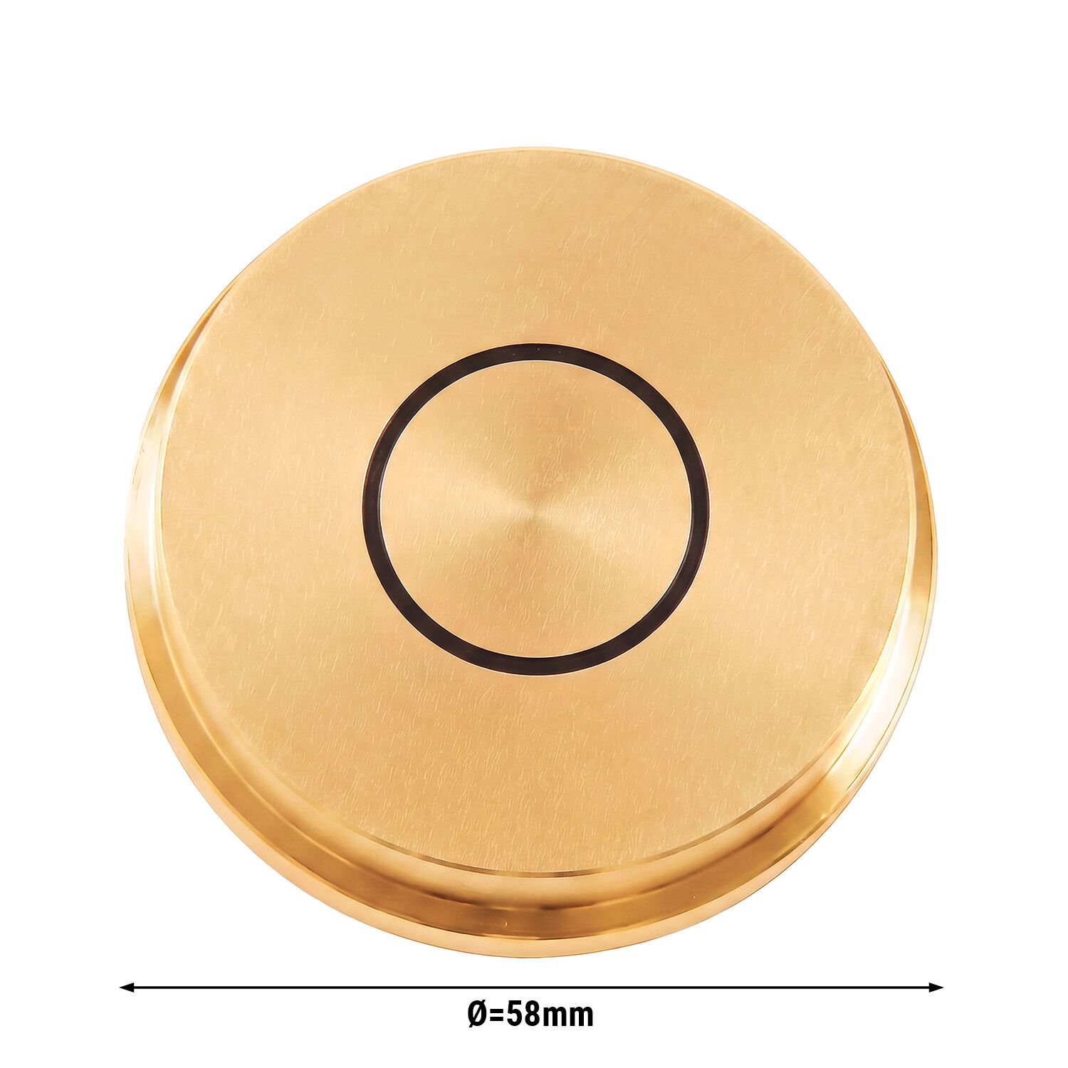 Brass Pasta Die (Bronze Finish) - PastaSfoglia 25mm - for NMH13 - Ø58mm