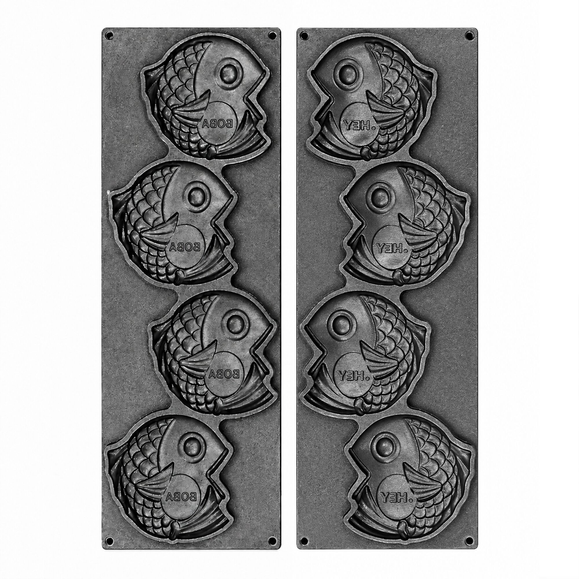 Plaques pour machine à tartelettes TMOPH - Forme : 4x poisson Tayaki