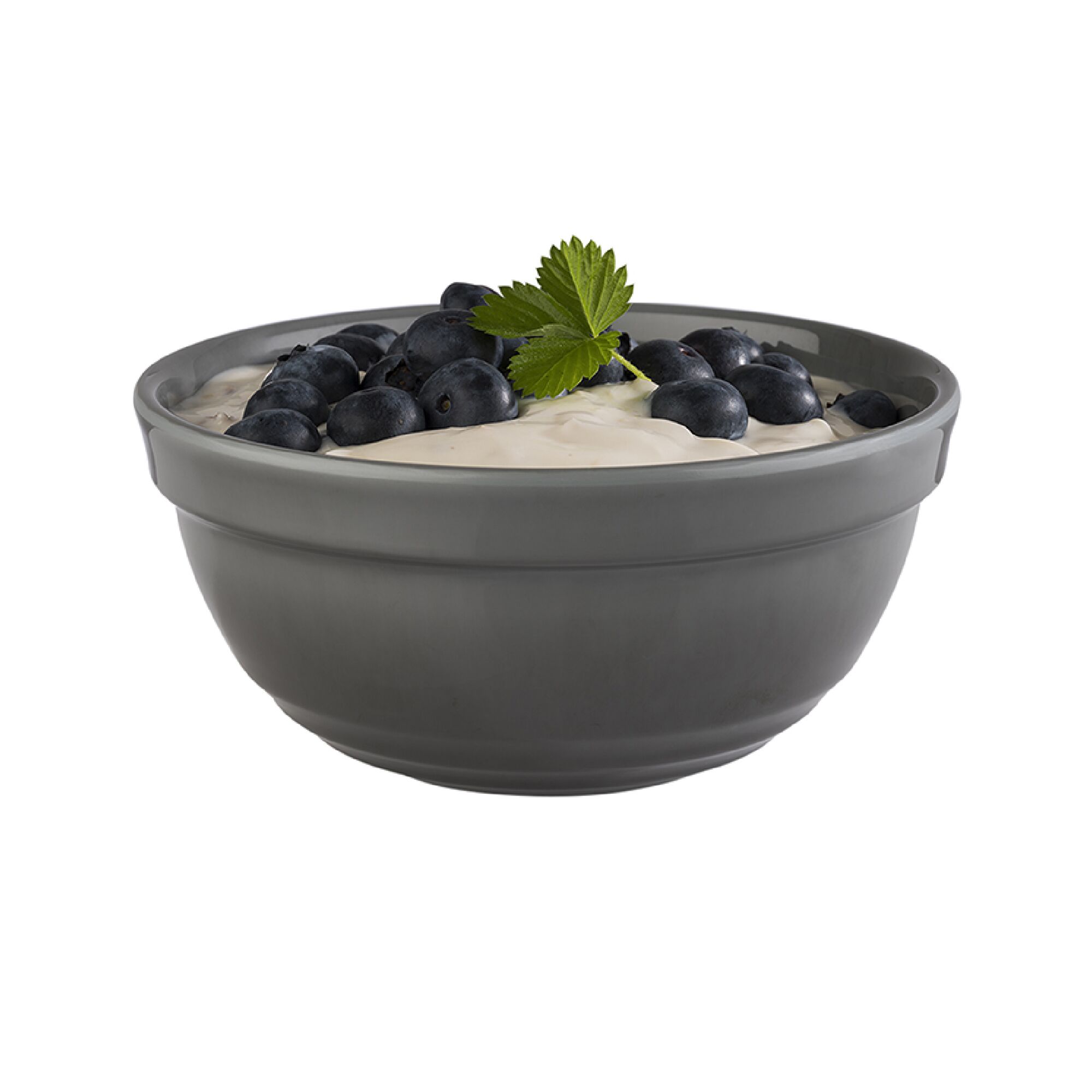 (6 pcs) Coupe - EMMA - Mélamine - 500ml - Ø 140mm - Profondeur : 65mm - Gris
