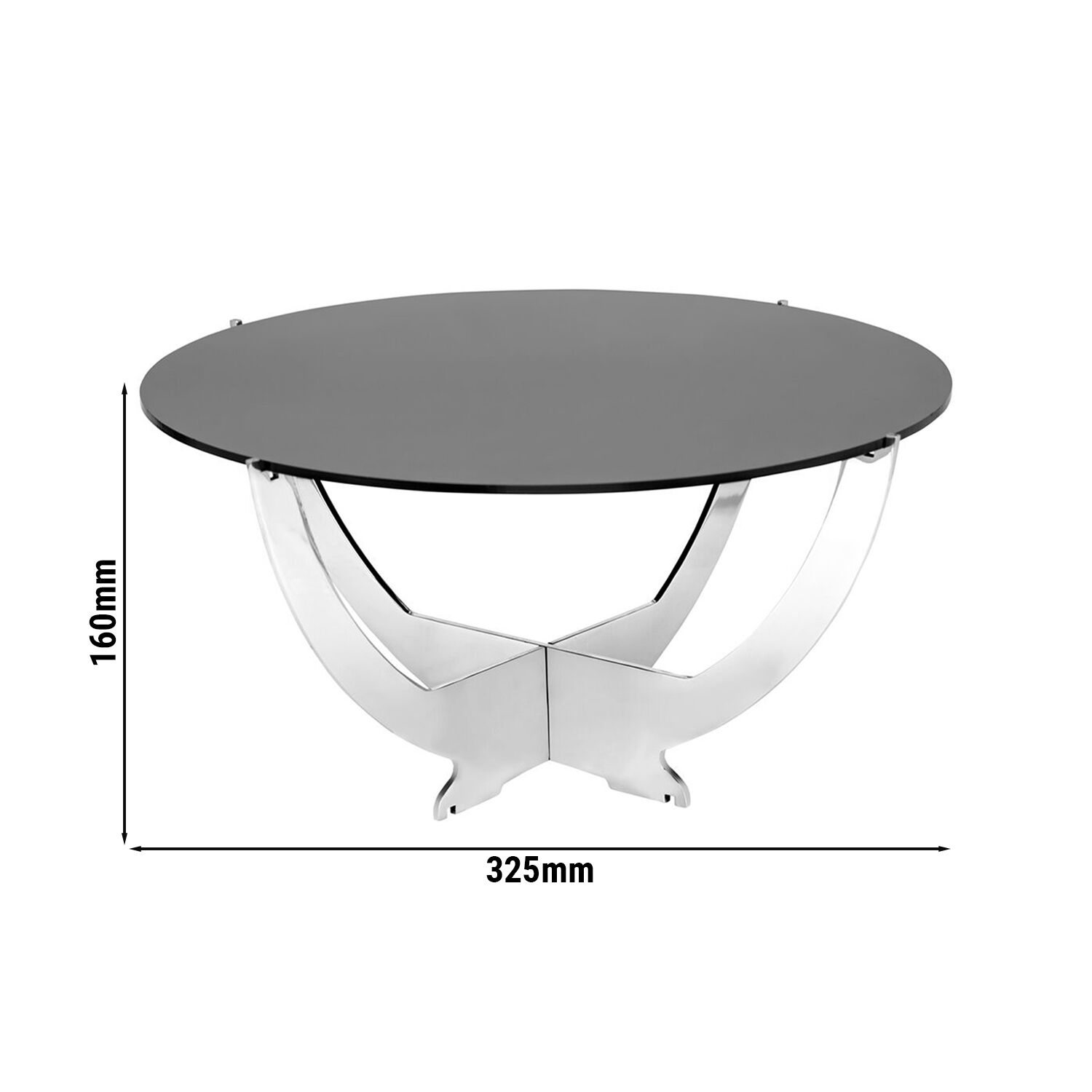 Support de buffet Octopus - Ø 300 mm - Chromé