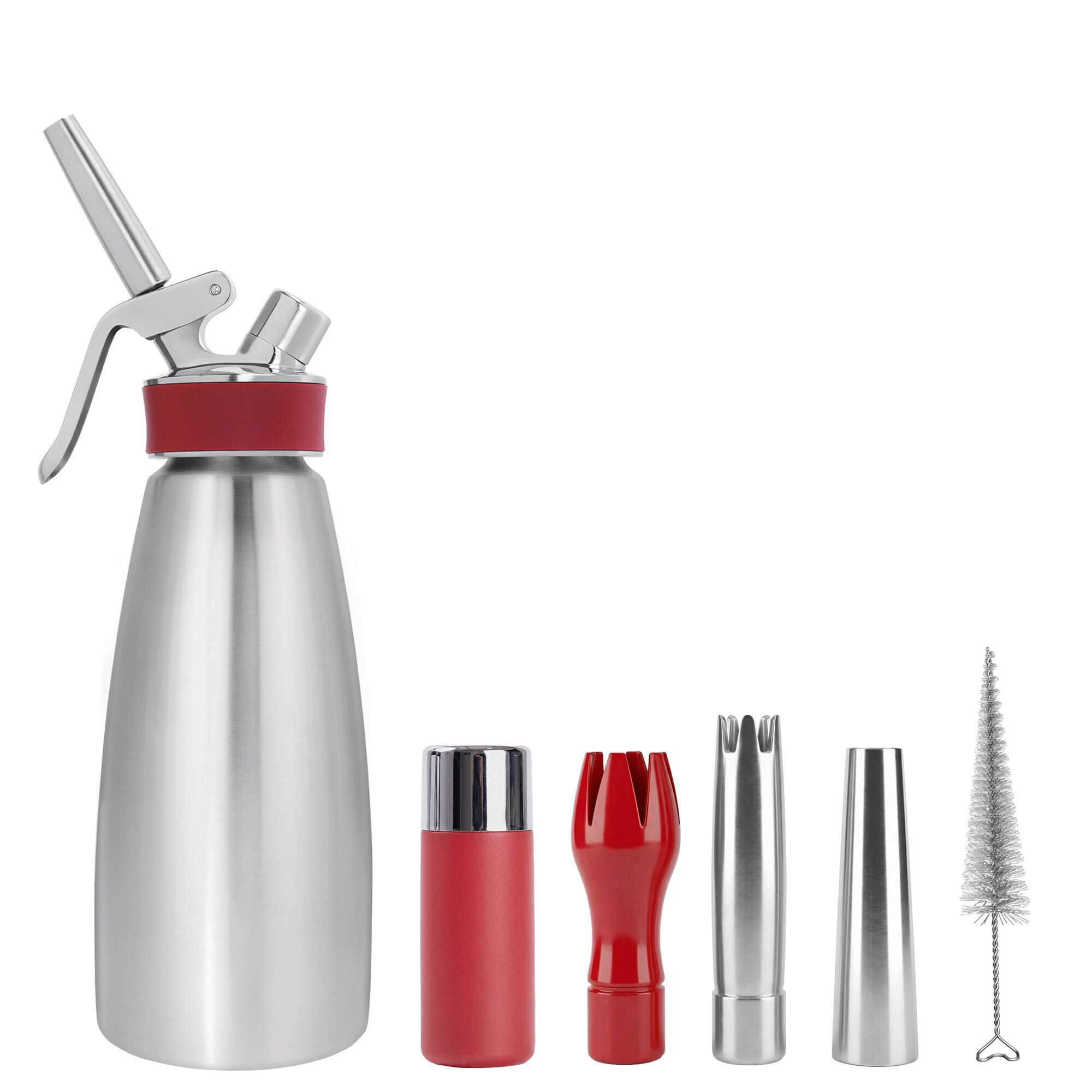 ISI | Gourmet Whip - Distributeur de crème - 0,5 litre - Acier inoxydable