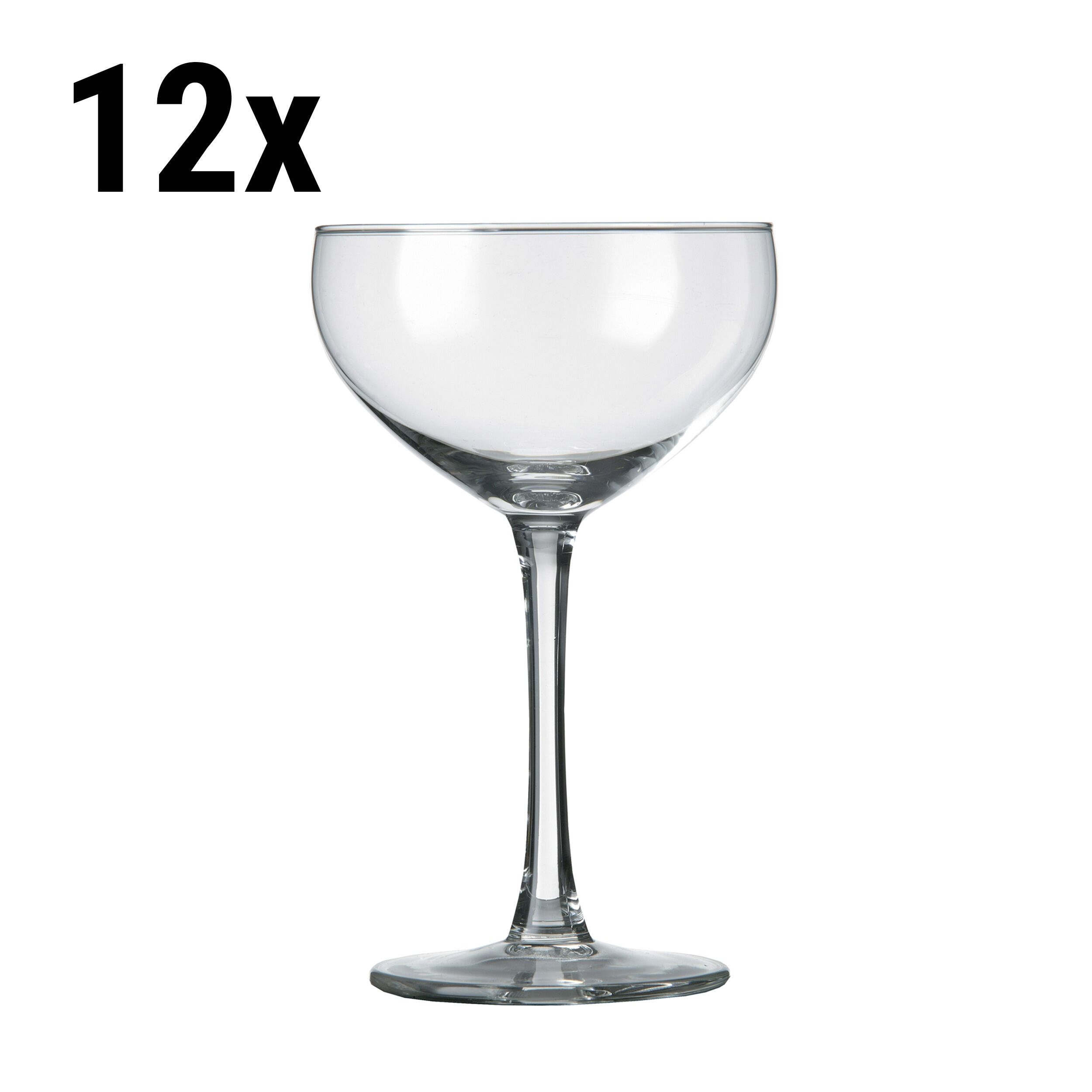 (12 pcs) Coupe à champagne - SPECIALS - 240 ml