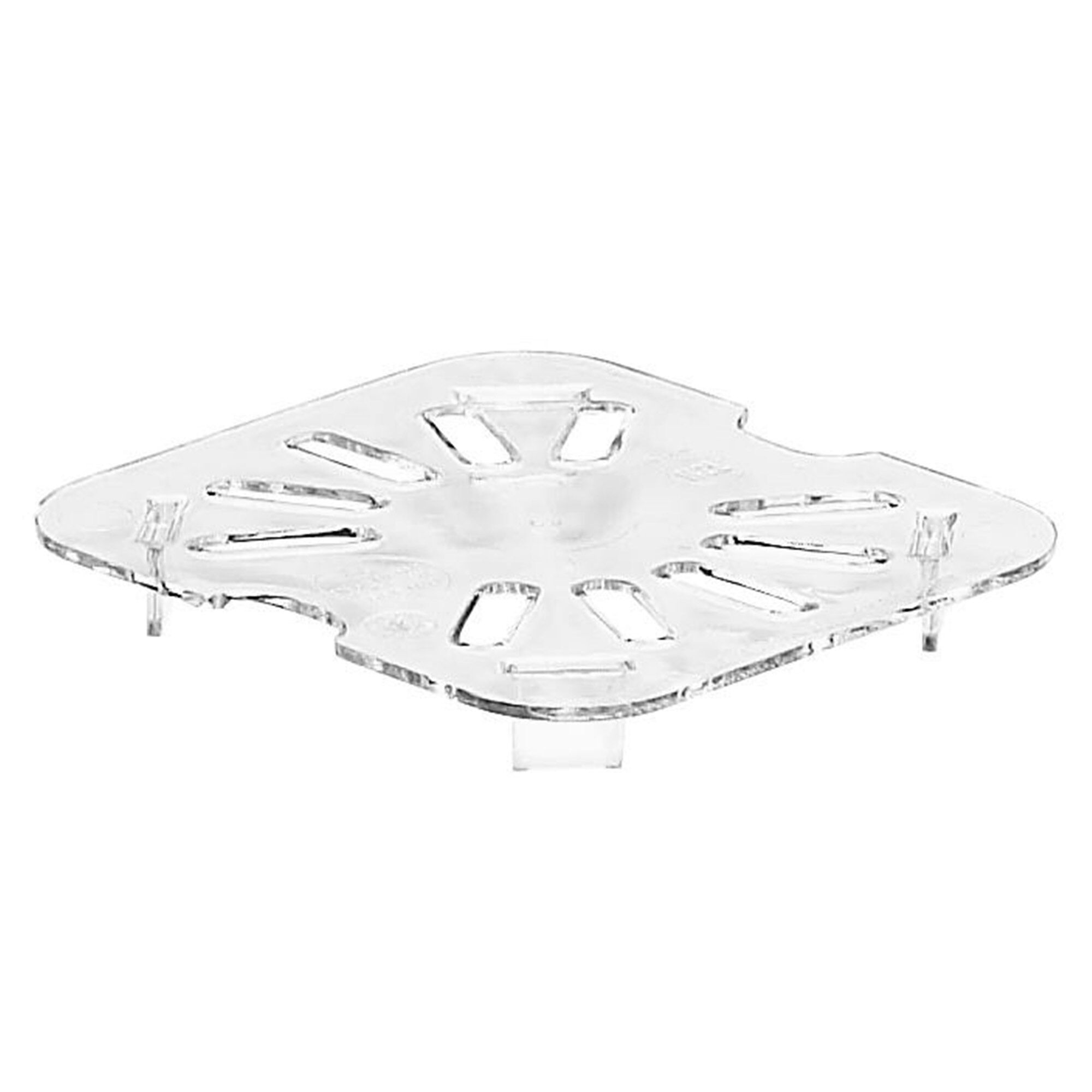 (6 pièces) CAMBRO | Camview® - Égouttoir GN en copolymère 1/6 - Transparent - Sans BPA