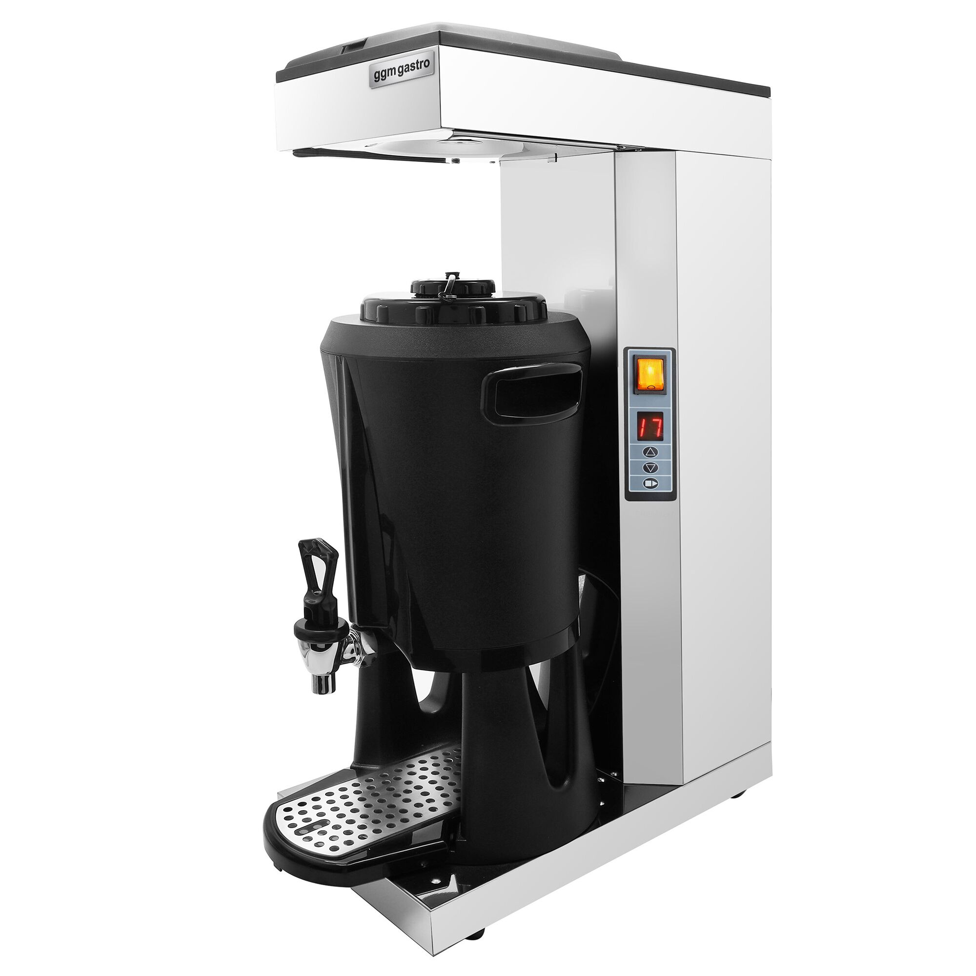 Machine à café filtre - 2,5 litres - avec thermocinétique & remplissage automatique de l’eau - incl. récipient thermique
