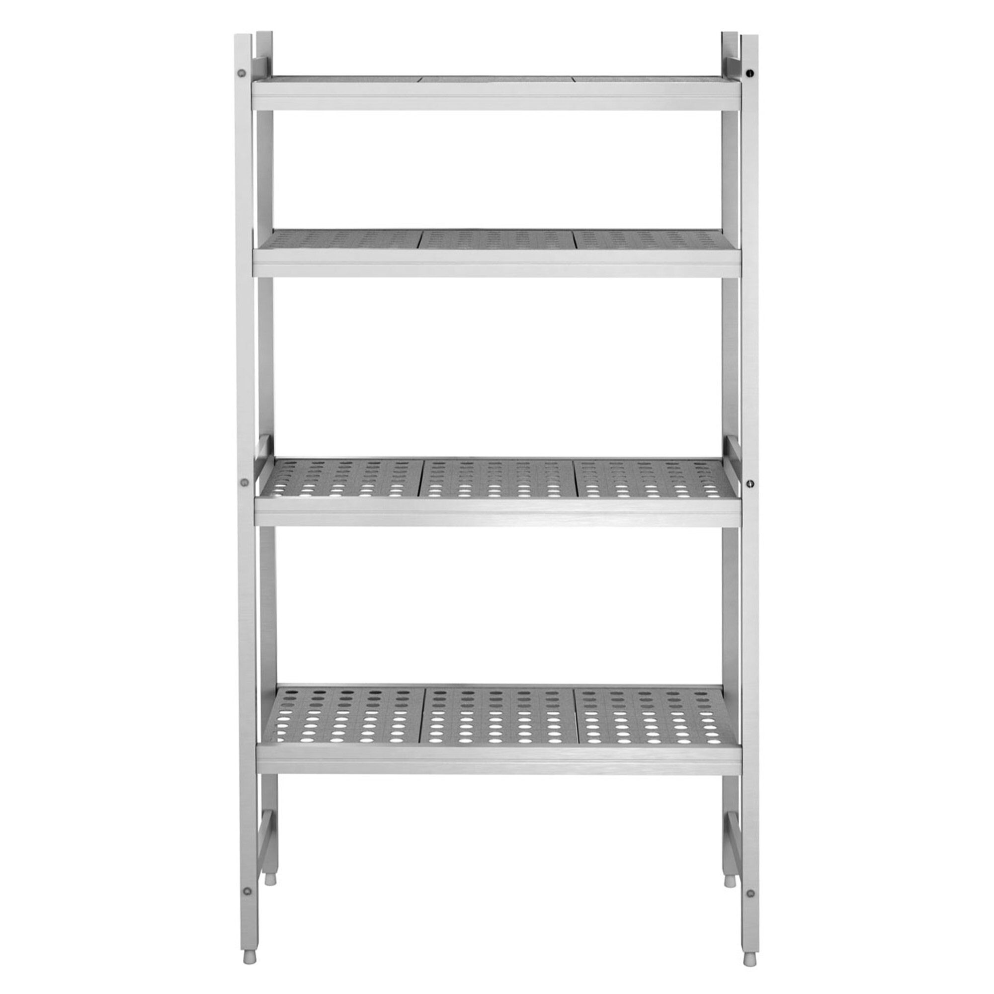 Étagère de base en aluminium - 946 x 1685 mm - Capacité de charge : 450 kg