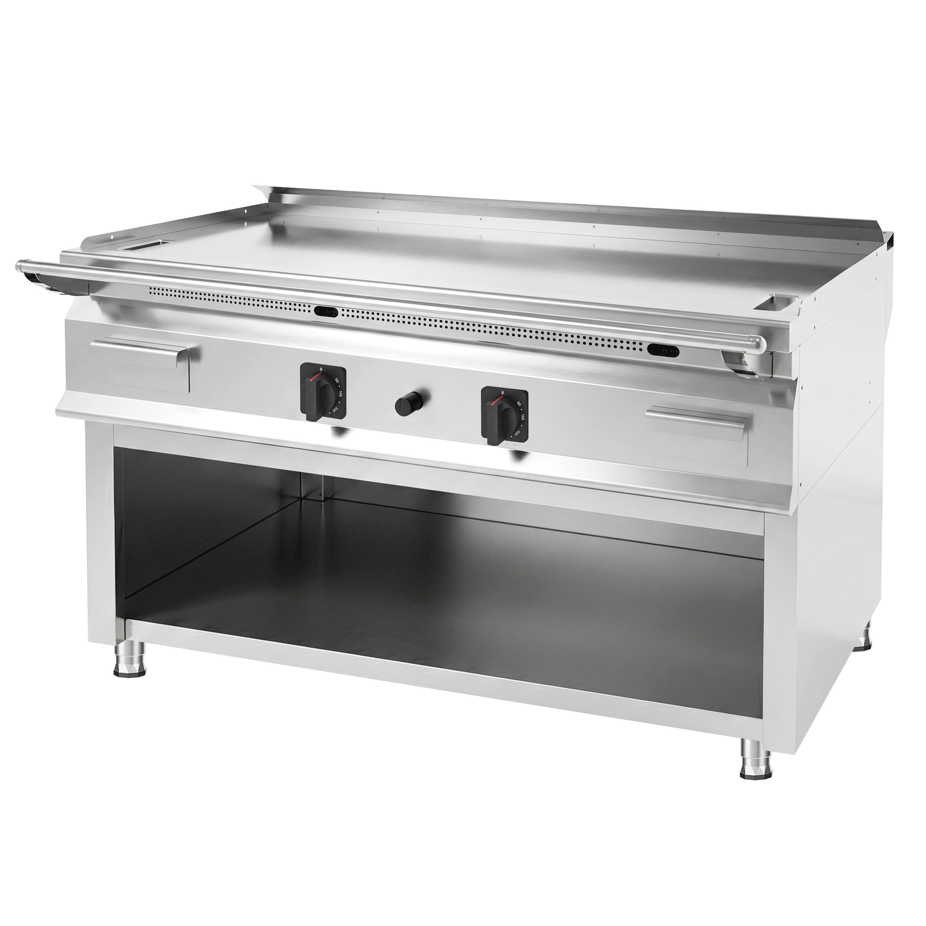 Plaque de cuisson Teppanyaki à gaz - 24 kW - support inclus