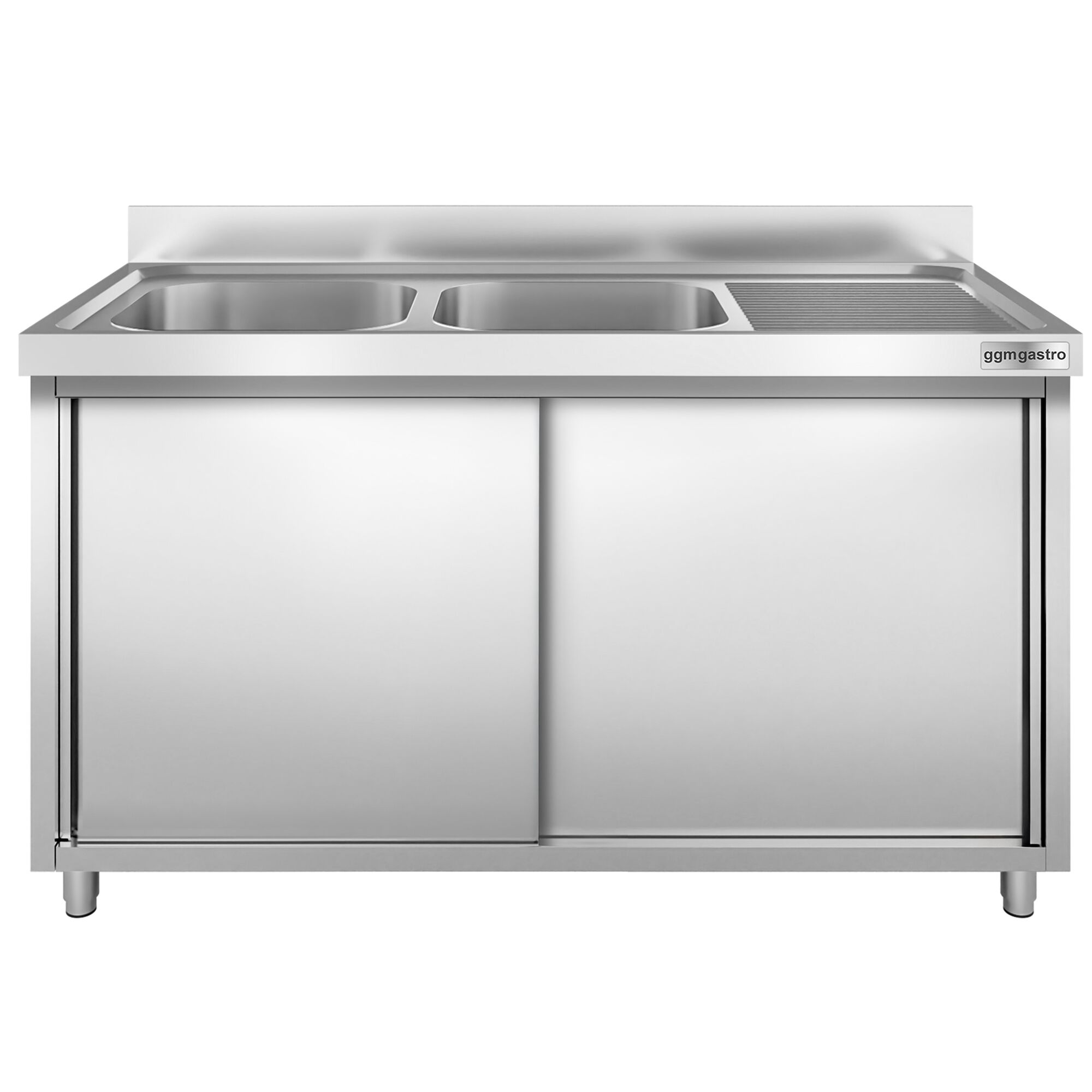 Plonge PREMIUM - 1600x700mm - avec 2 bacs