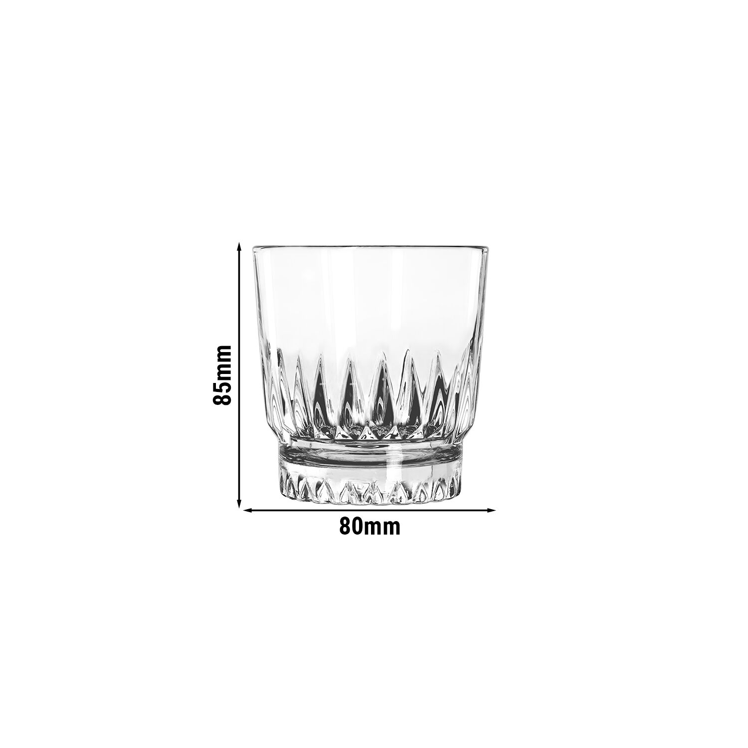 (36 pièces) LIBBEY | WINCHESTER - Rocks - 237ml
