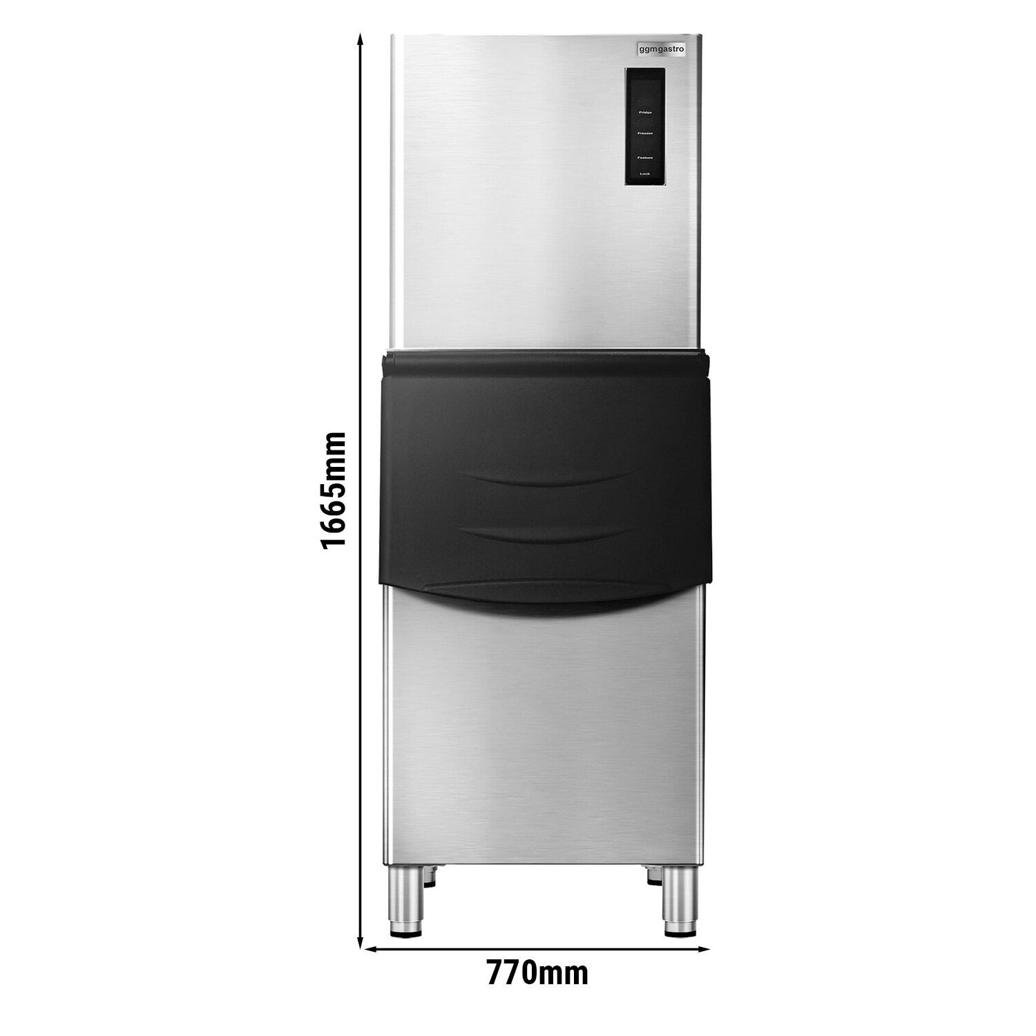 Machine à glaçons - Cubes - 230 kg/24 h