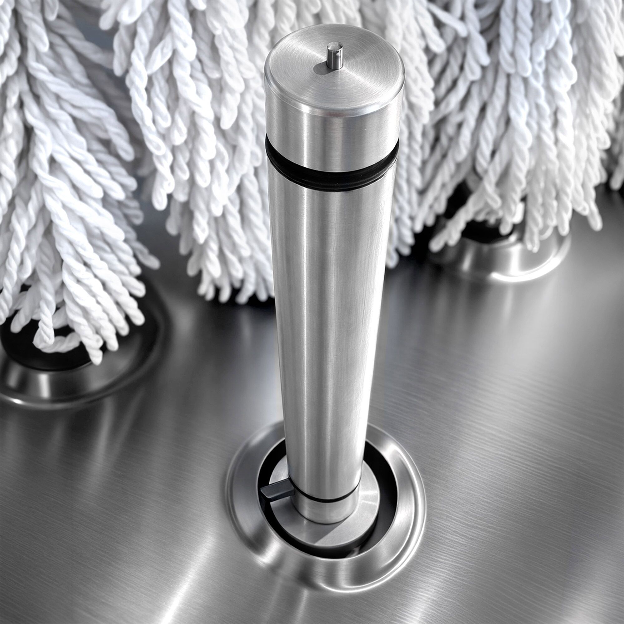 Polisseuse à verres professionnelle - 2,62kW - avec soufflerie d’air chaud & 8 rouleaux rotatifs