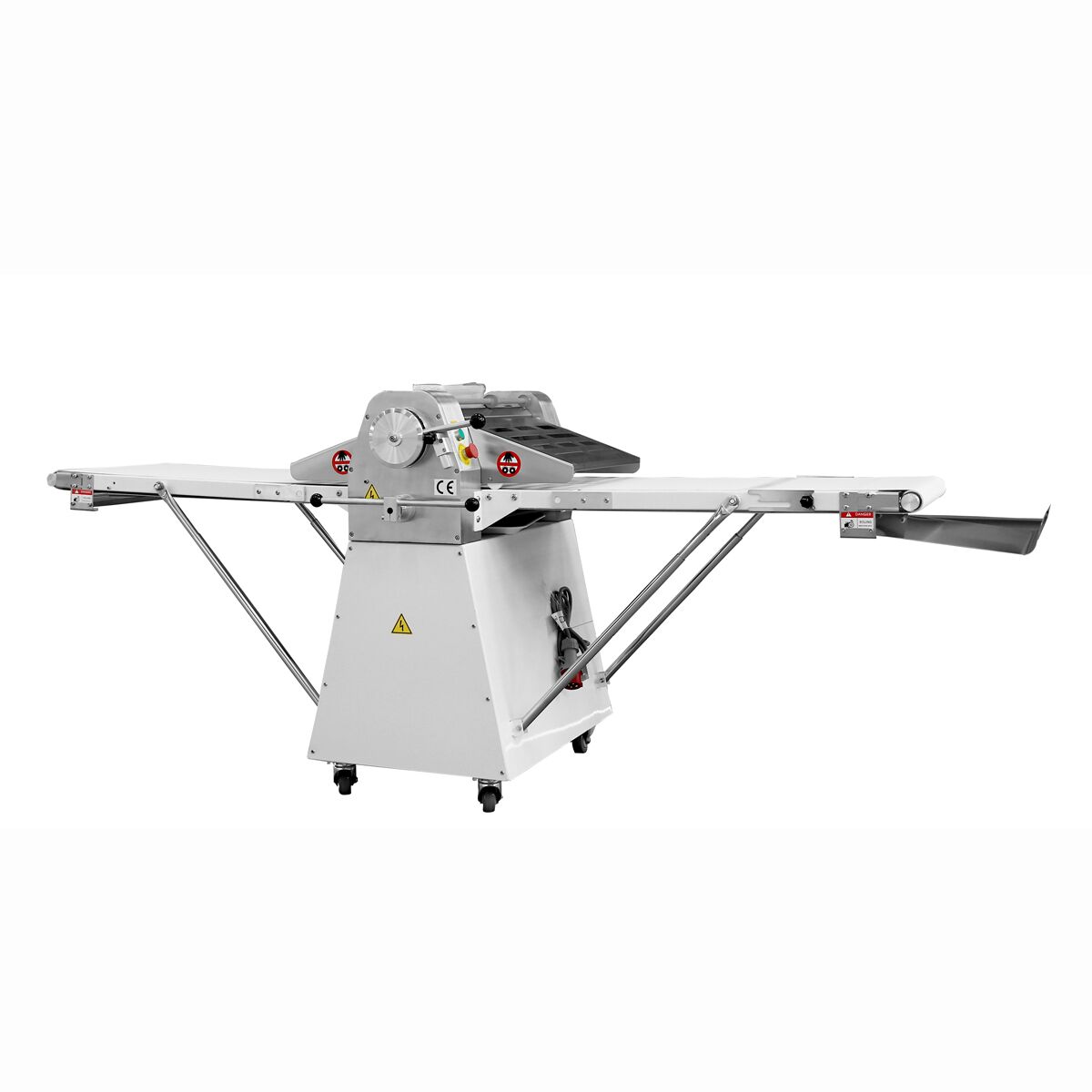 Laminoir à bandes - Sur piétement - 750W - Acier inoxydable