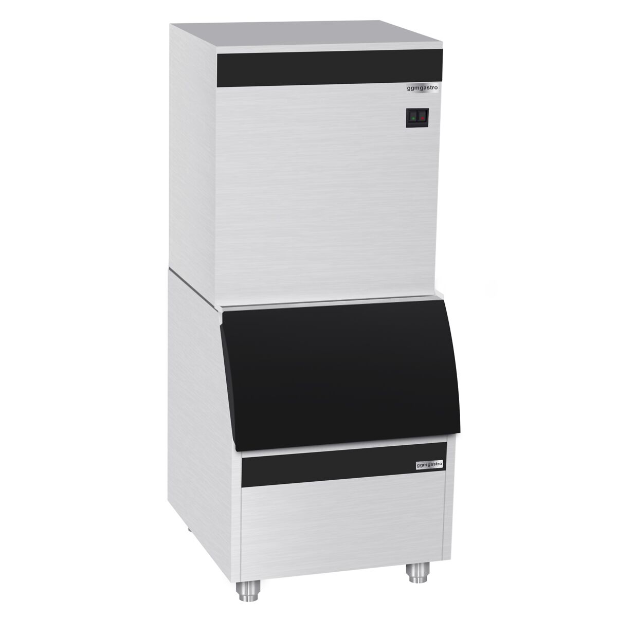 Machine à glaçons - Cubes - 450 kg/24 h - y Bac à glaçons