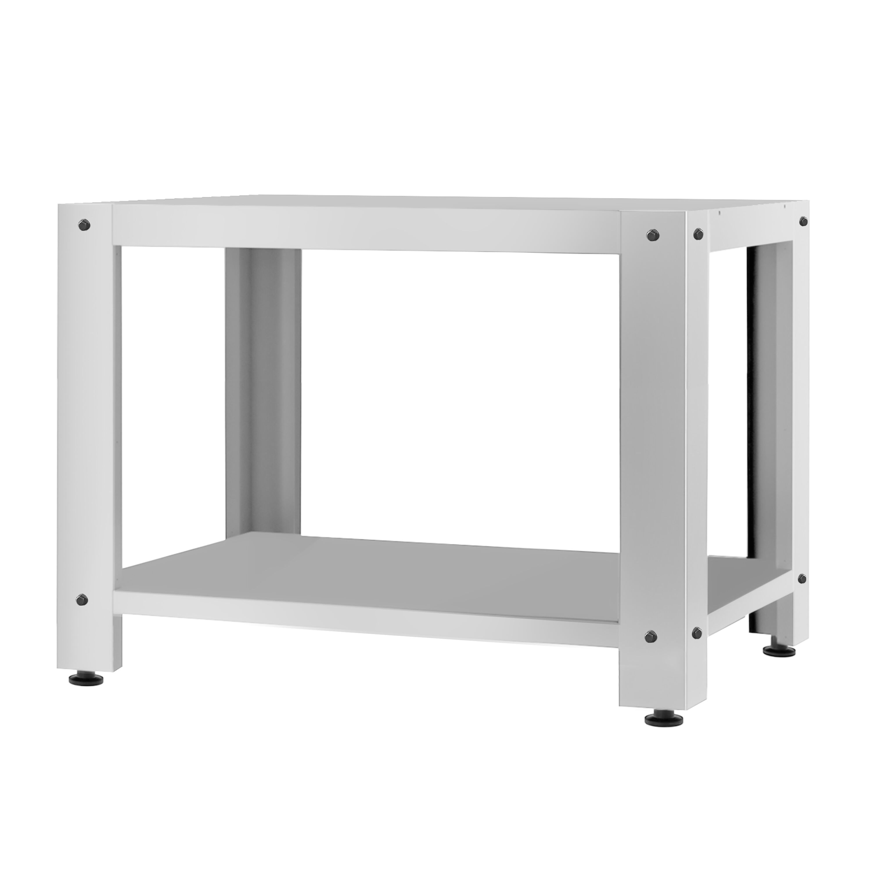 Support pour four à pizza - 1155x830x870mm - Inox - avec 1 étagère - pour POE4434VSN