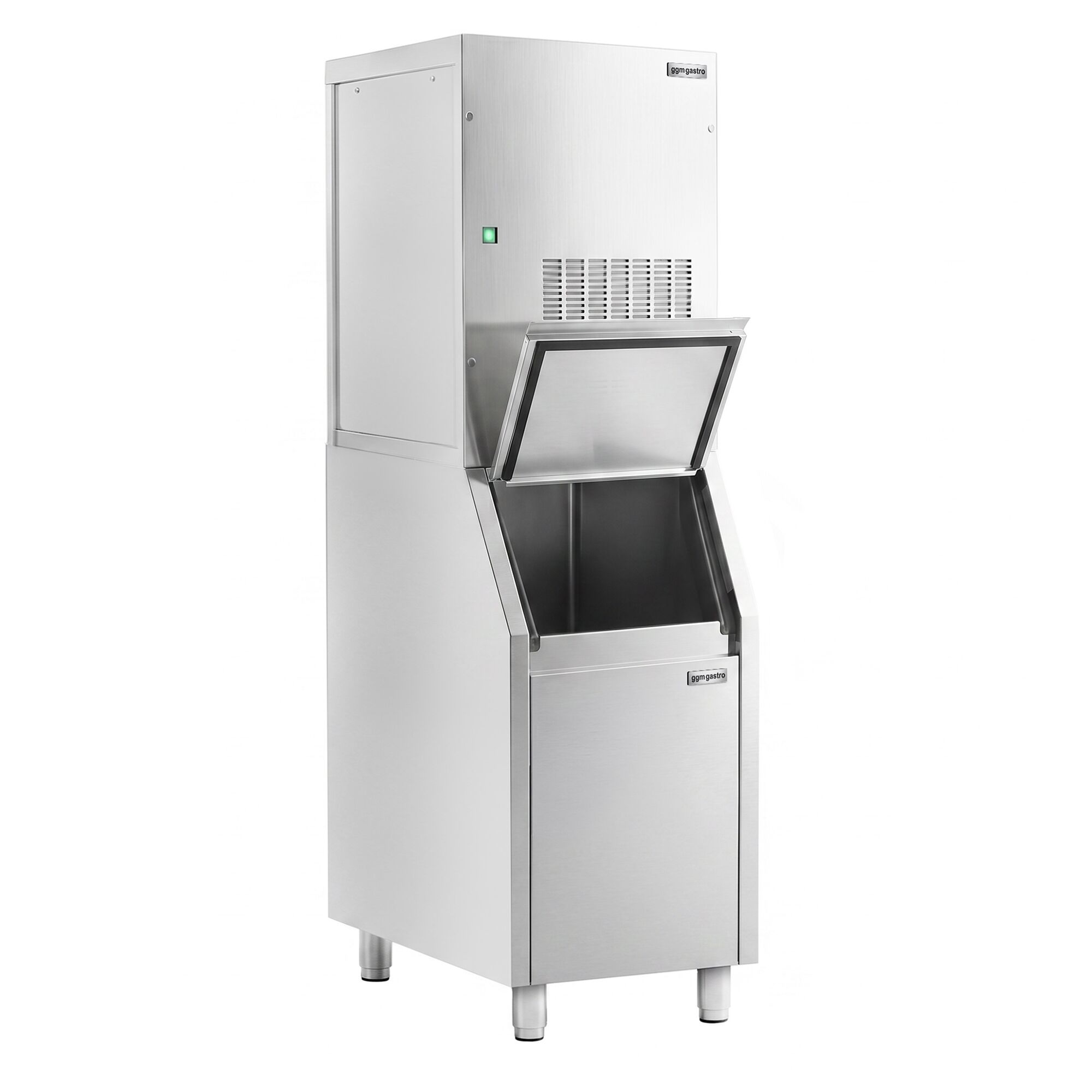 Premium PLUS Modular Flake Ice Maker - 270 kg/24, including a 100 kg ice storage bin