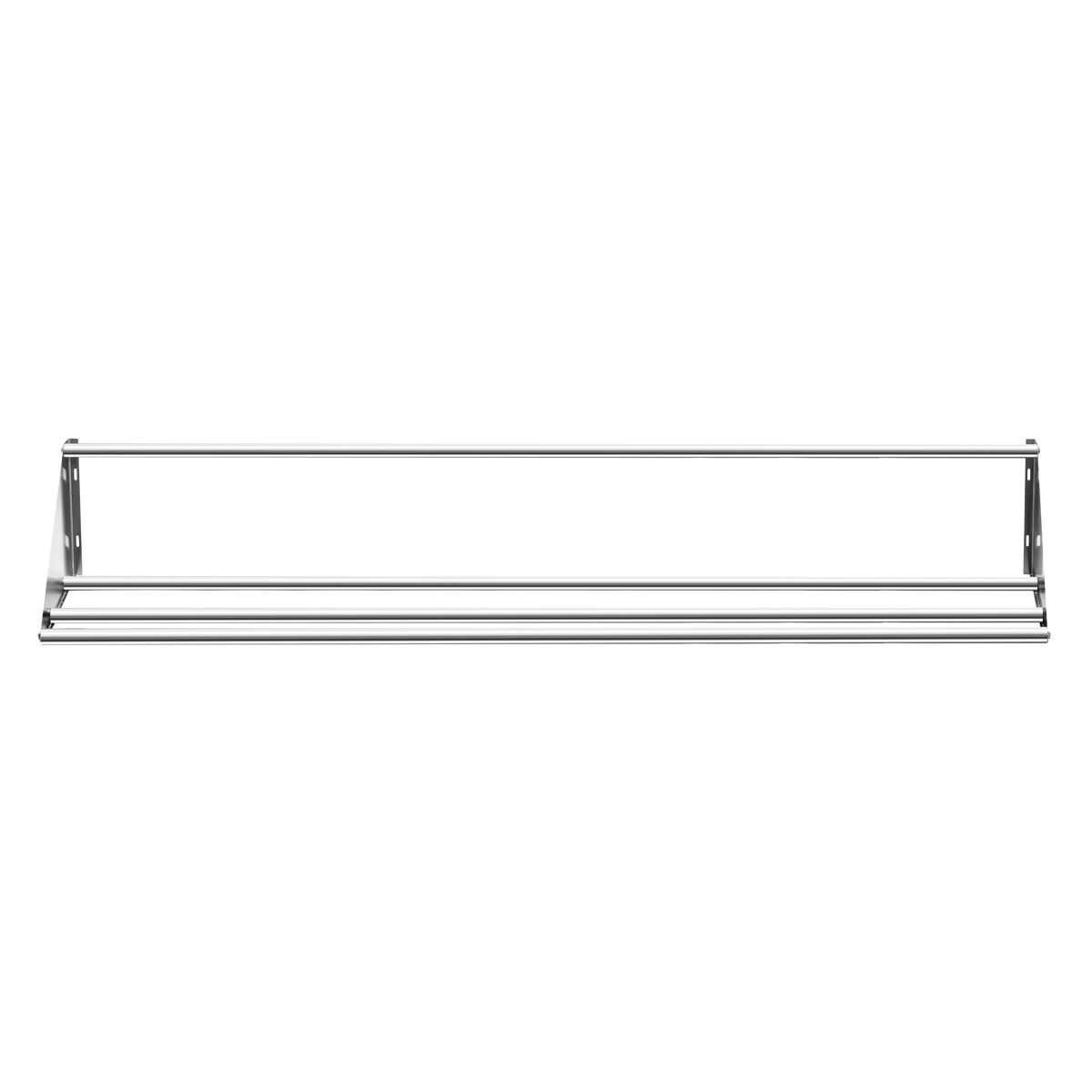 Étagère murale pour paniers de lavage – 1060 mm – 1 niveau