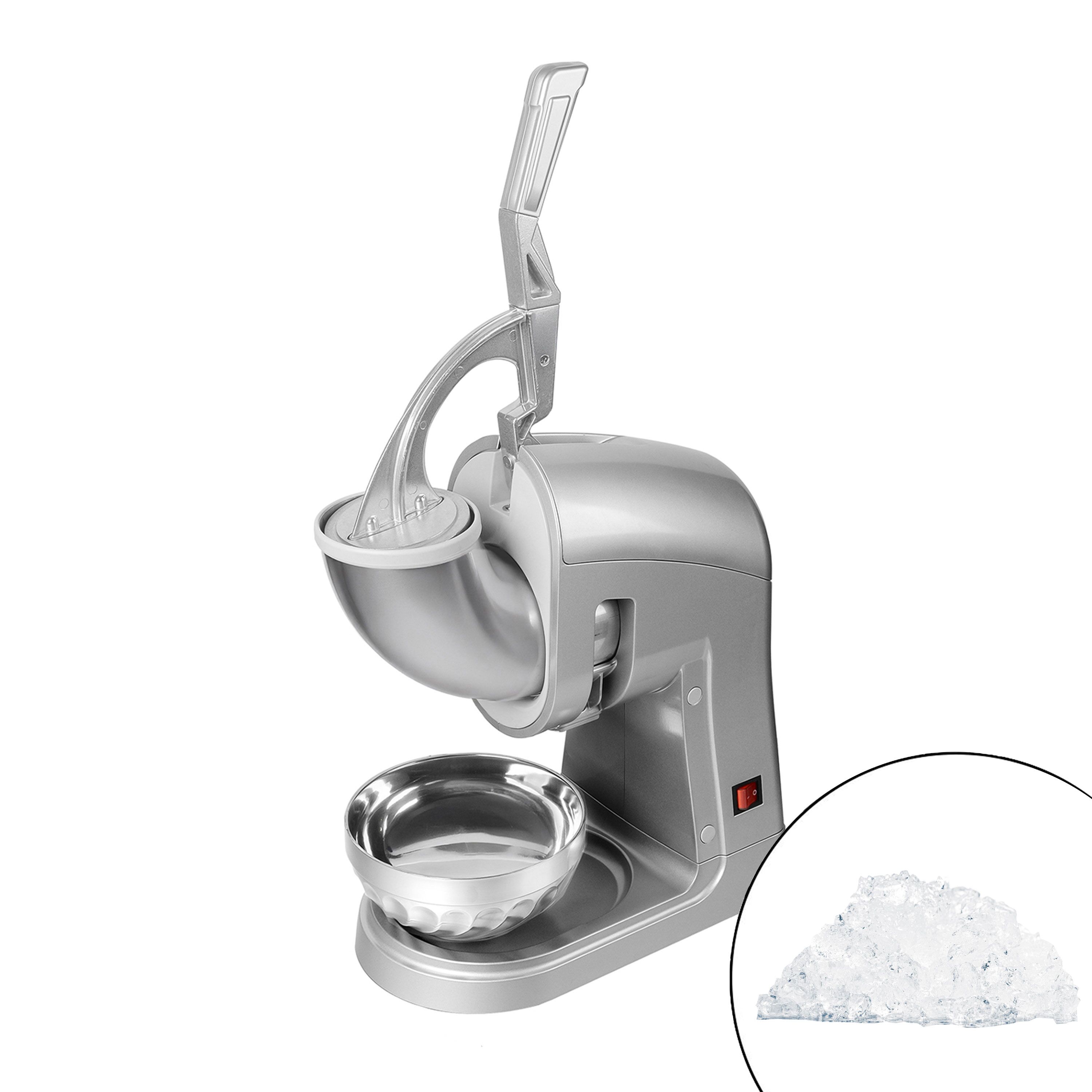 Broyeur à glace - 5,0kg/min - 350W - Acier inoxydable - trémie 1,0kg