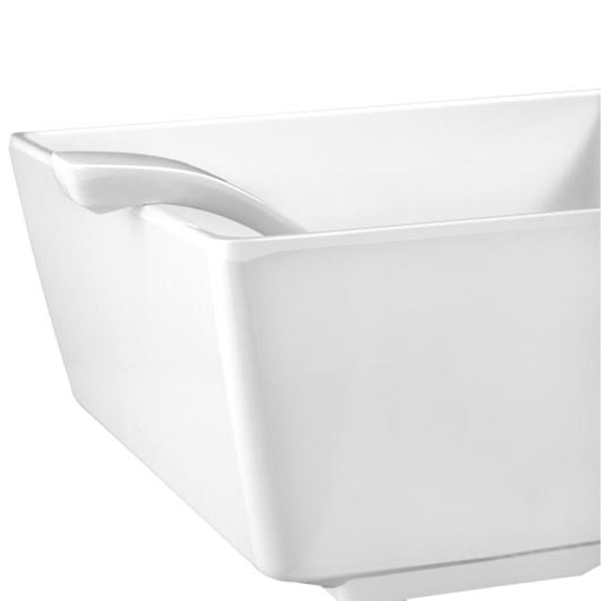 (6 pcs) Cuillère de service PREMIUM - Ø65mm - Longueur : 265mm - Mélamine - Blanc