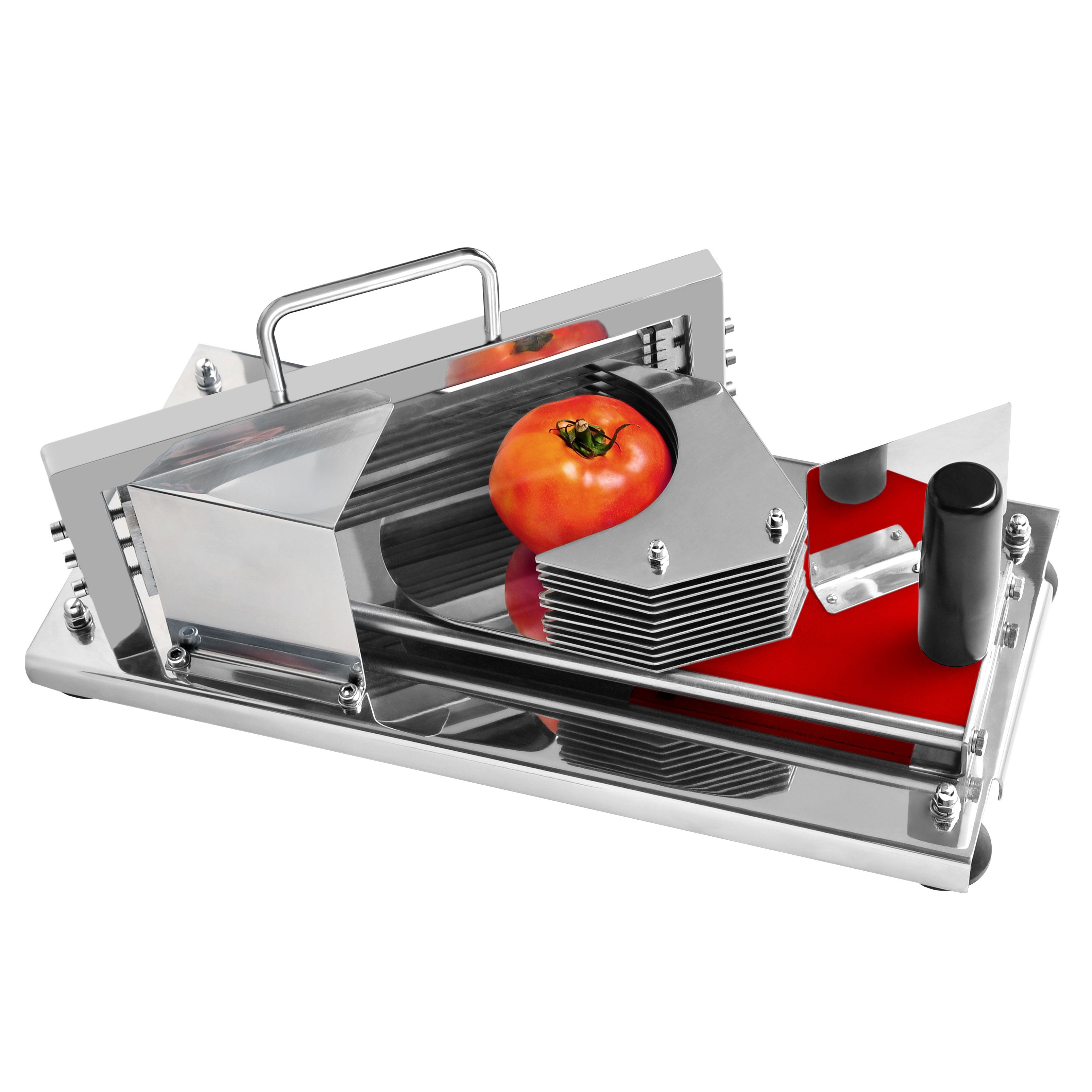 Coupe-tomates manuel - tranches 4mm - Acier inoxydable