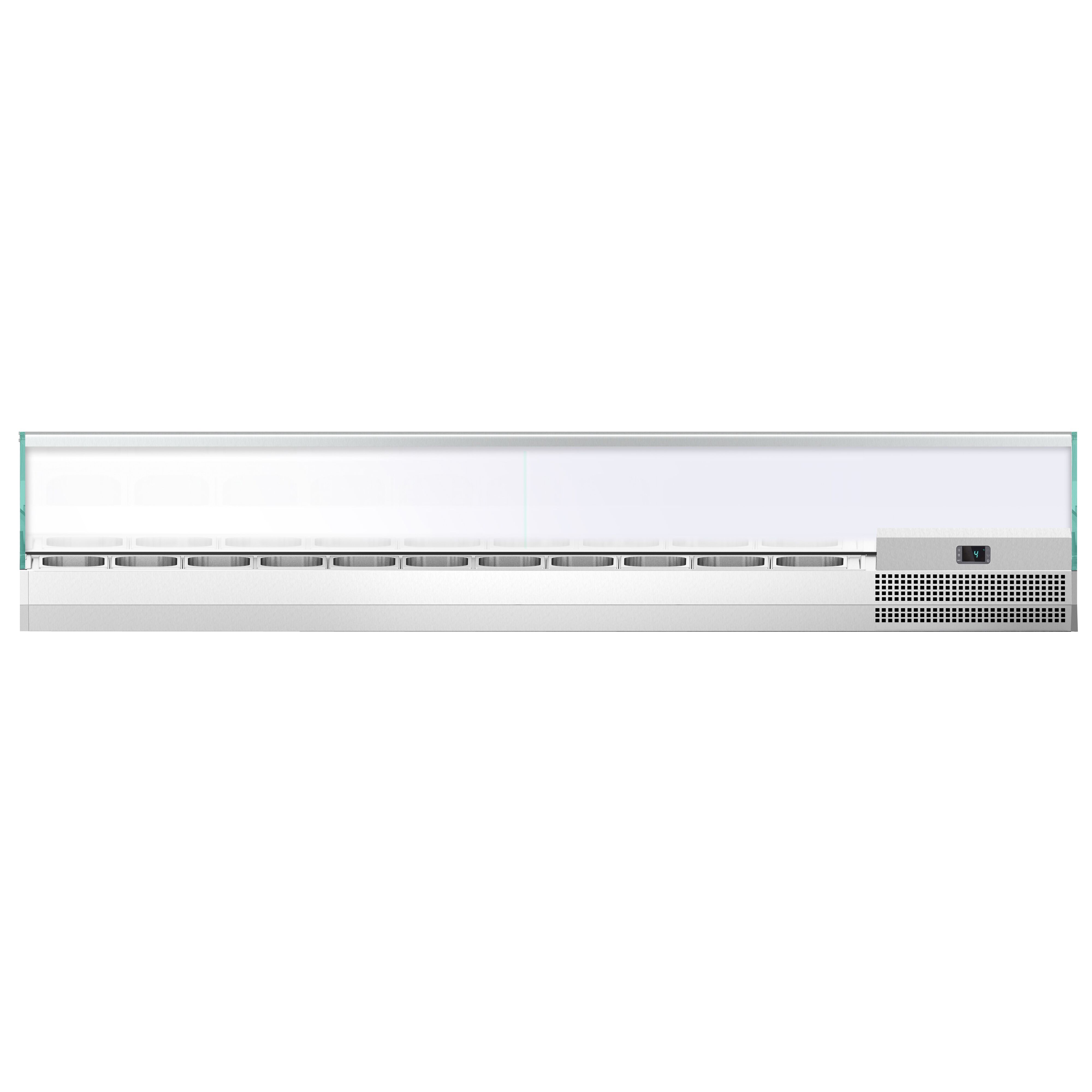 Vitrine Réfrigérée à Ingrédients PREMIUM PLUS - 2300x413mm - 10x GN 1/3