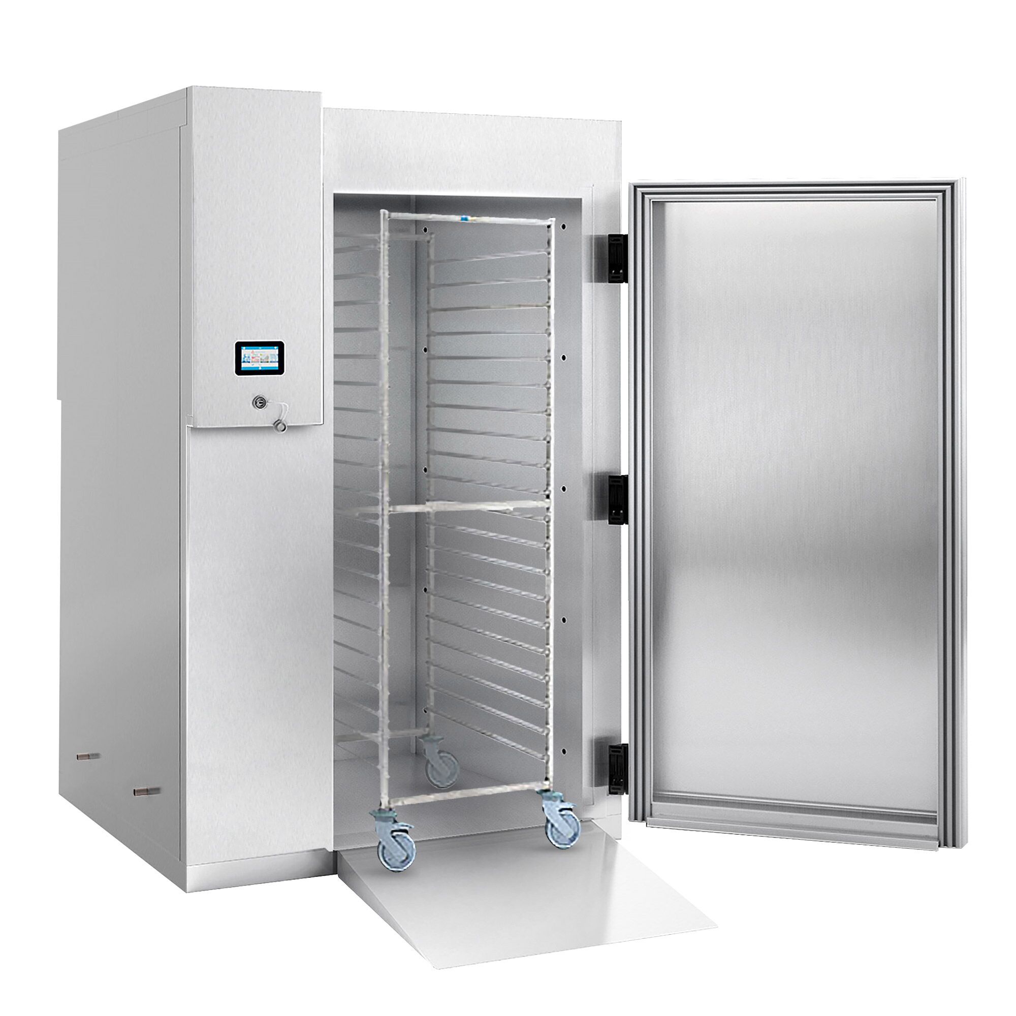 Cellule de refroidissement rapide - écran tactile - 1861 litres - 20 x GN 1/1 ou EN 600 x 400 - sans rampe