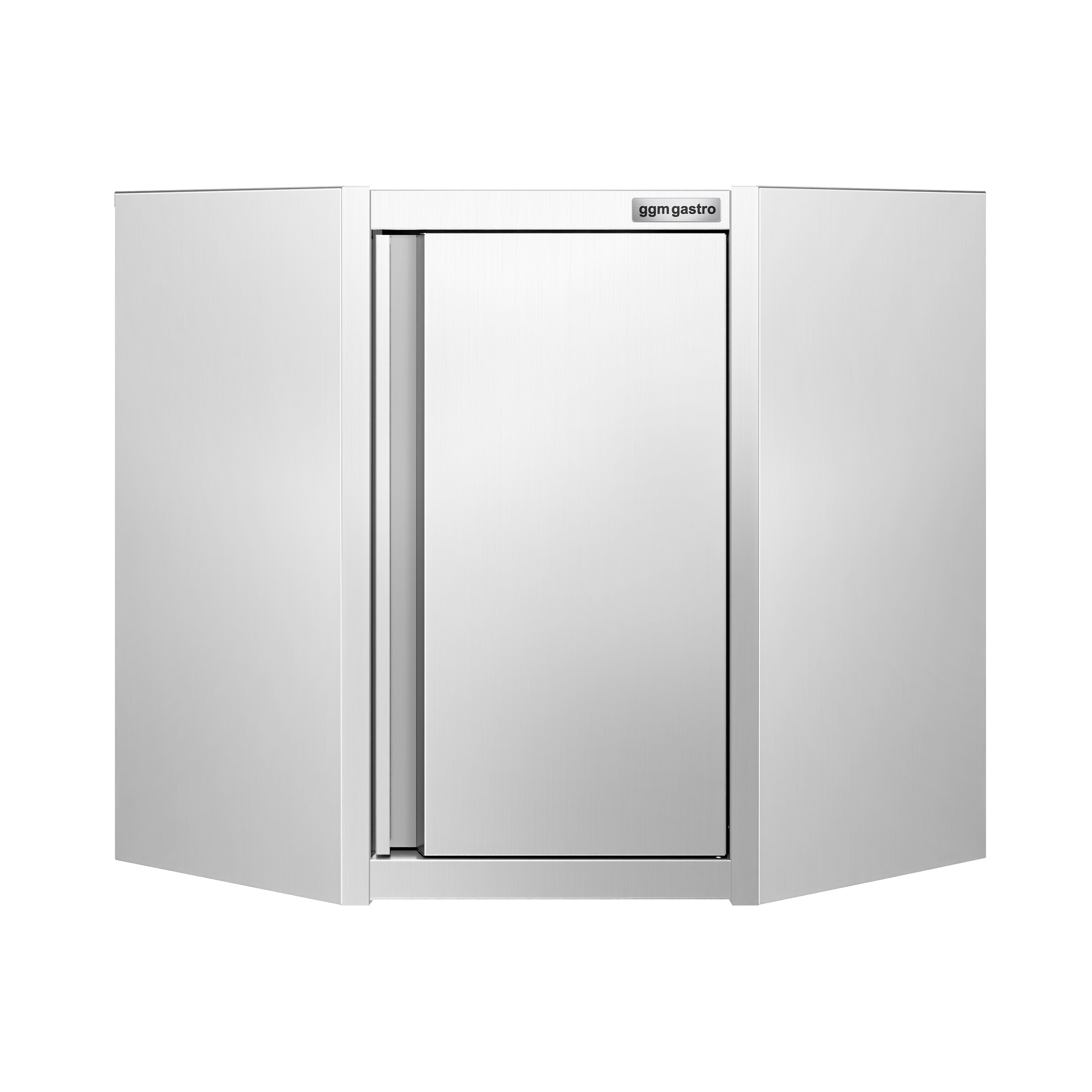 Armoire murale en acier inoxydable - 700x700mm - avec porte battante - 660mm de haut