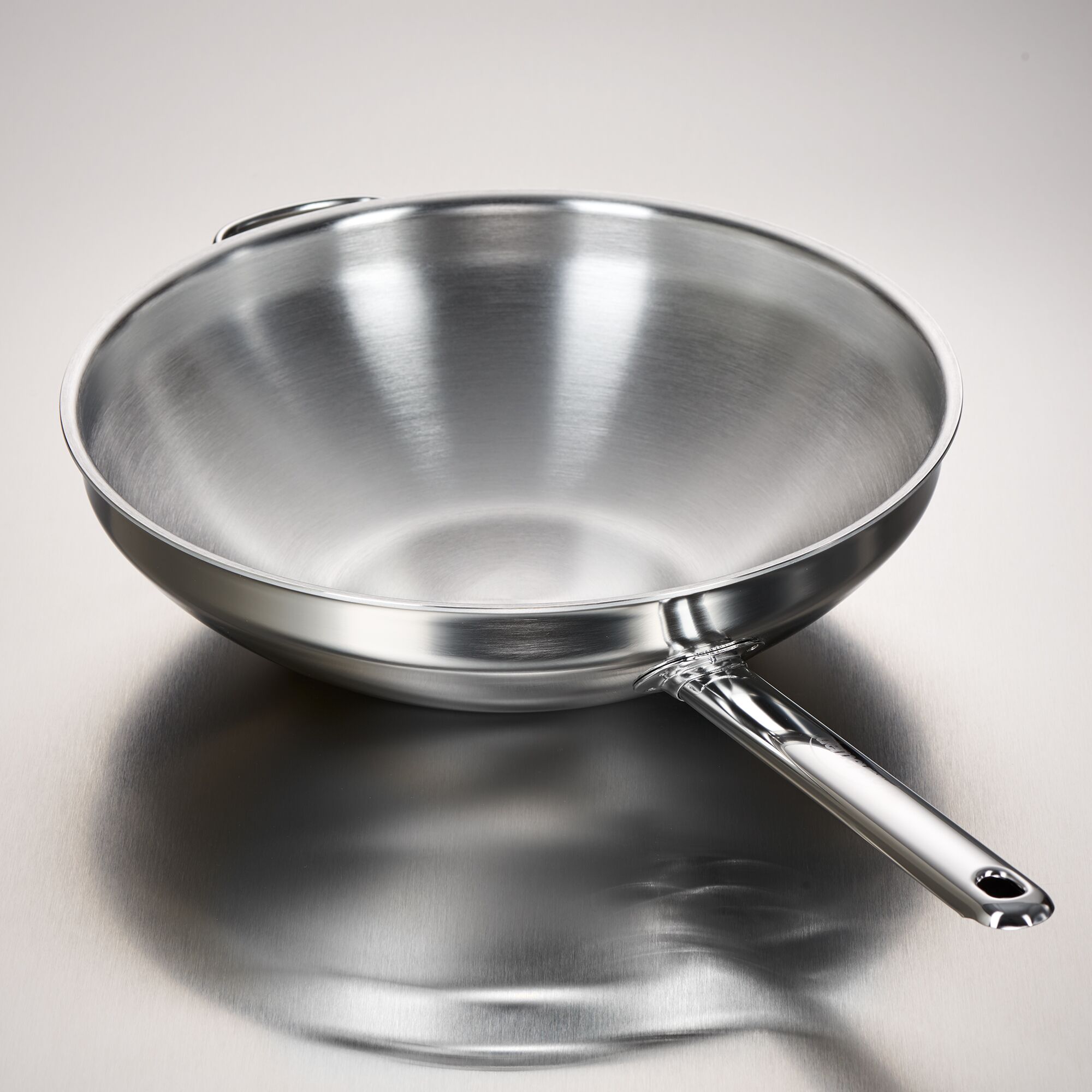 DEMEYERE | APOLLO 7 - Wok flacher Boden - Ø 320mm - Edelstahl