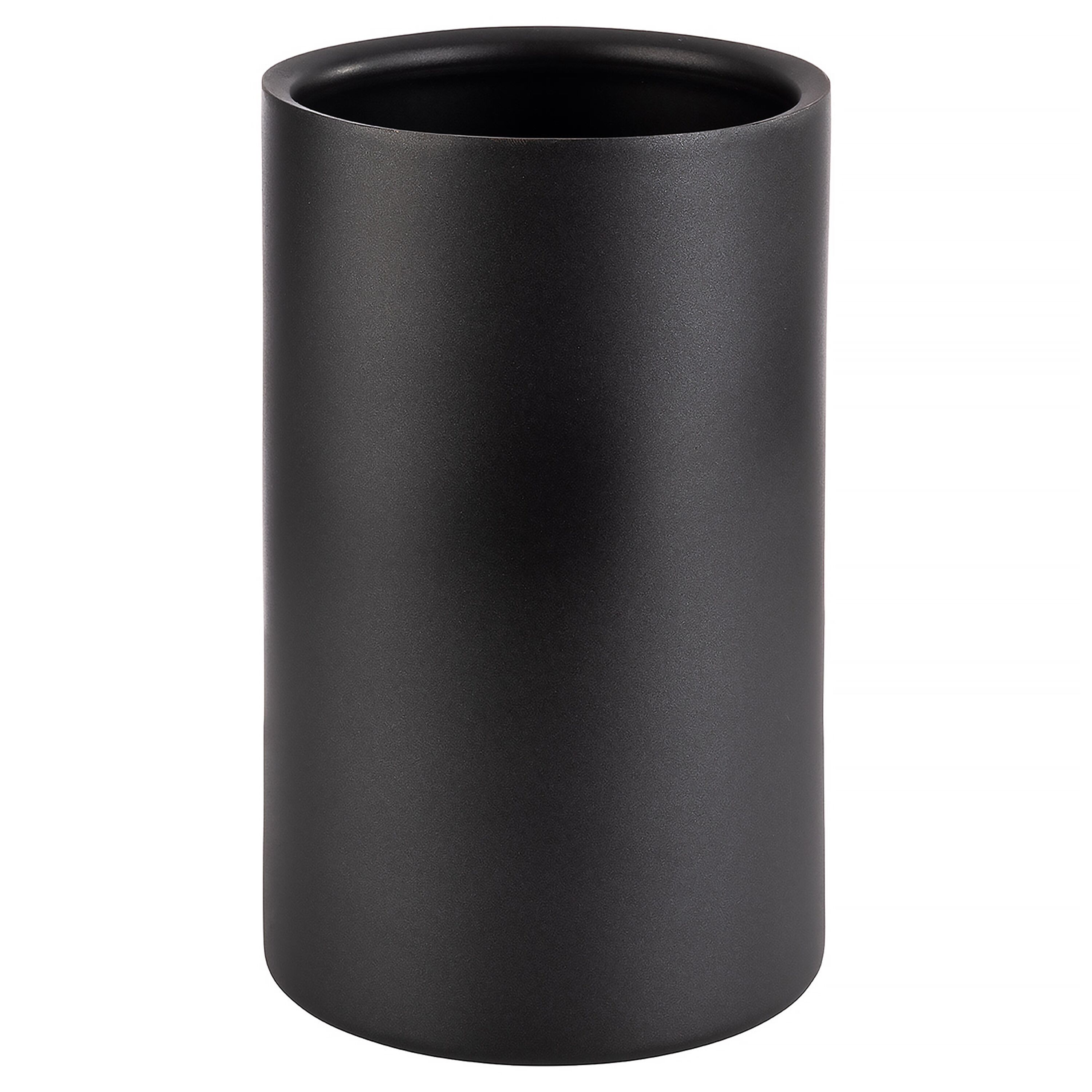 Rafraîchisseur à vin - LEVANTE - Acier inoxydable - Ø120mm - Hauteur:200mm - Noir