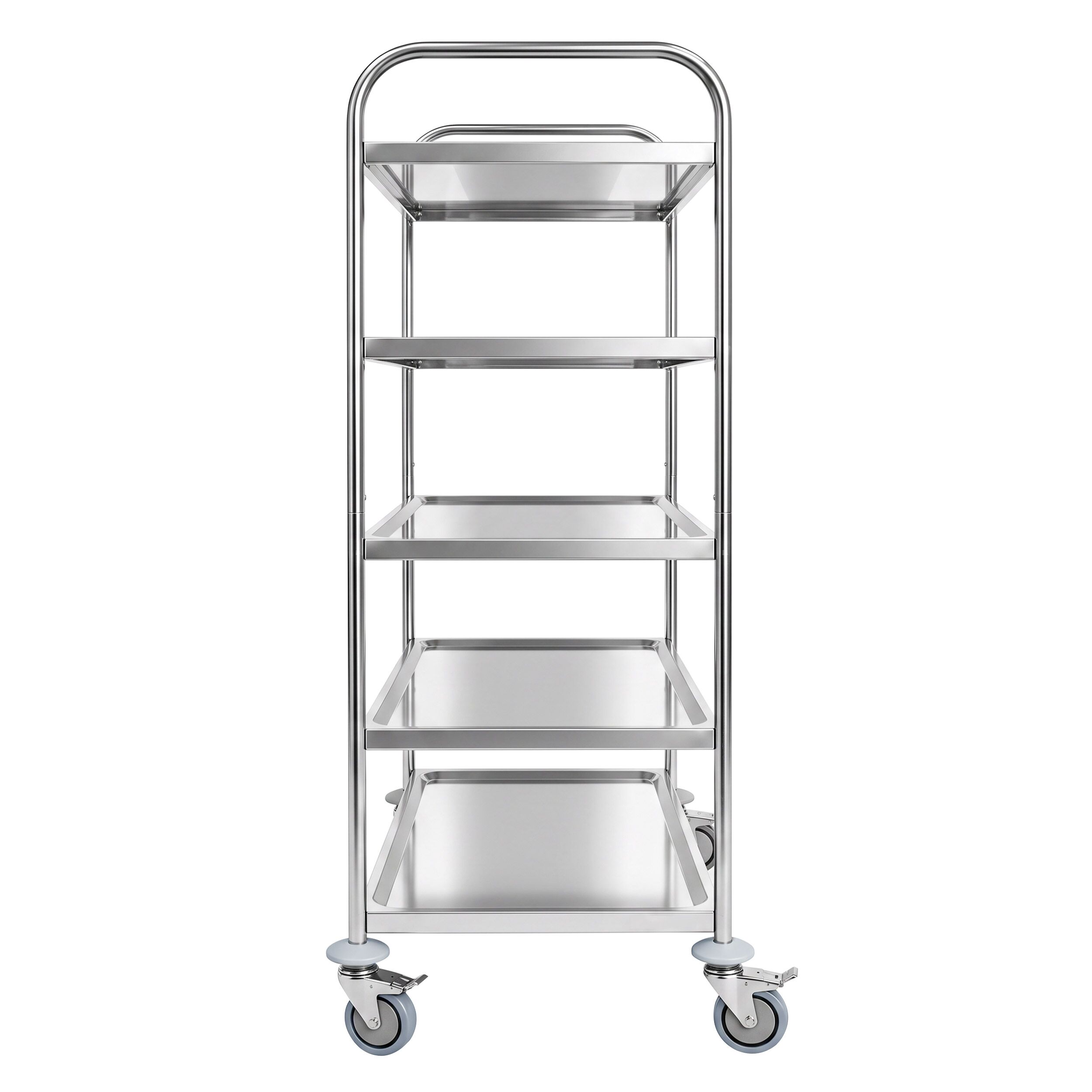 Serveerwagen - 845x525mm - met 5 bladen