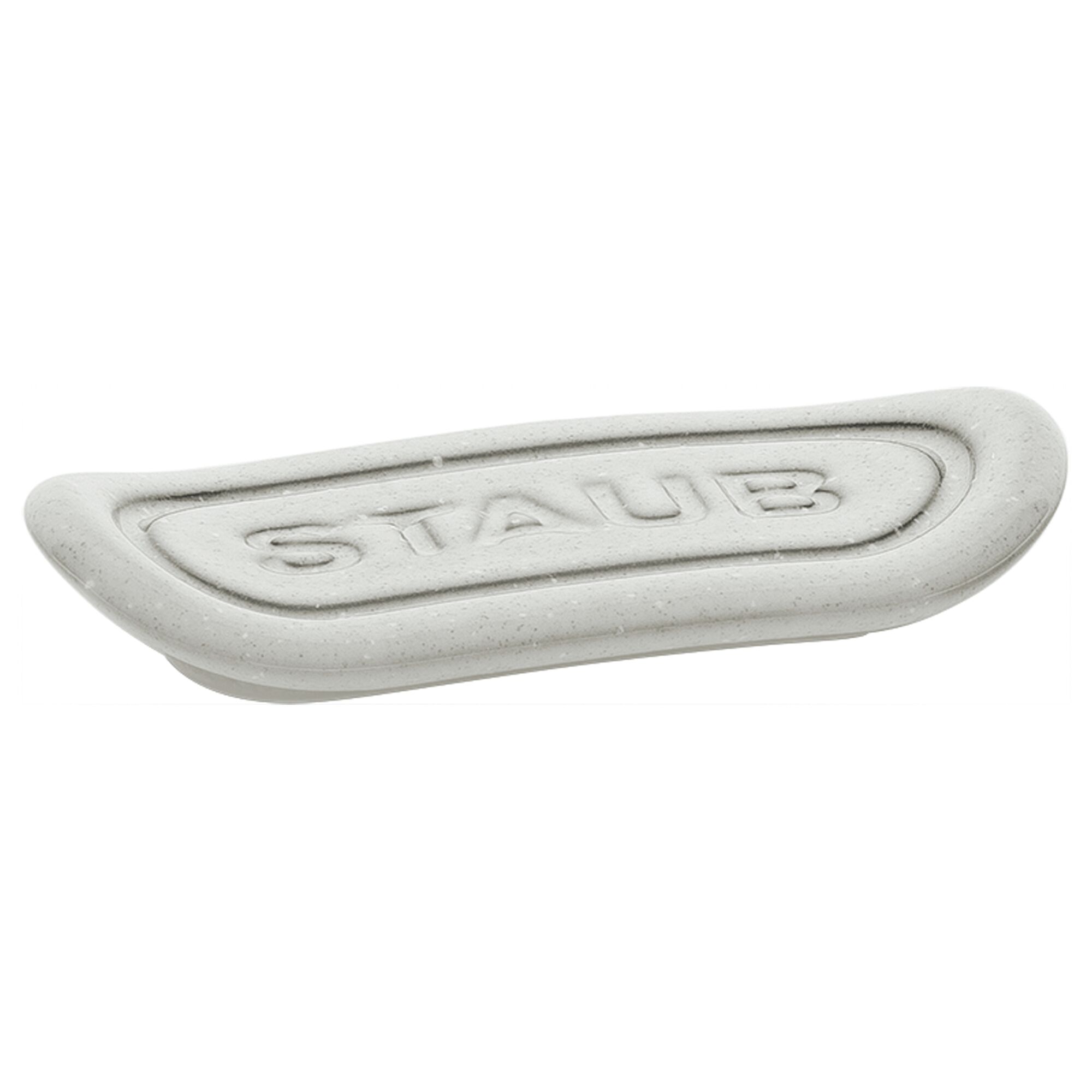 (4) STAUB | Dining Line Ceramic Knife Rest Set – 4-Piece - White Truffle